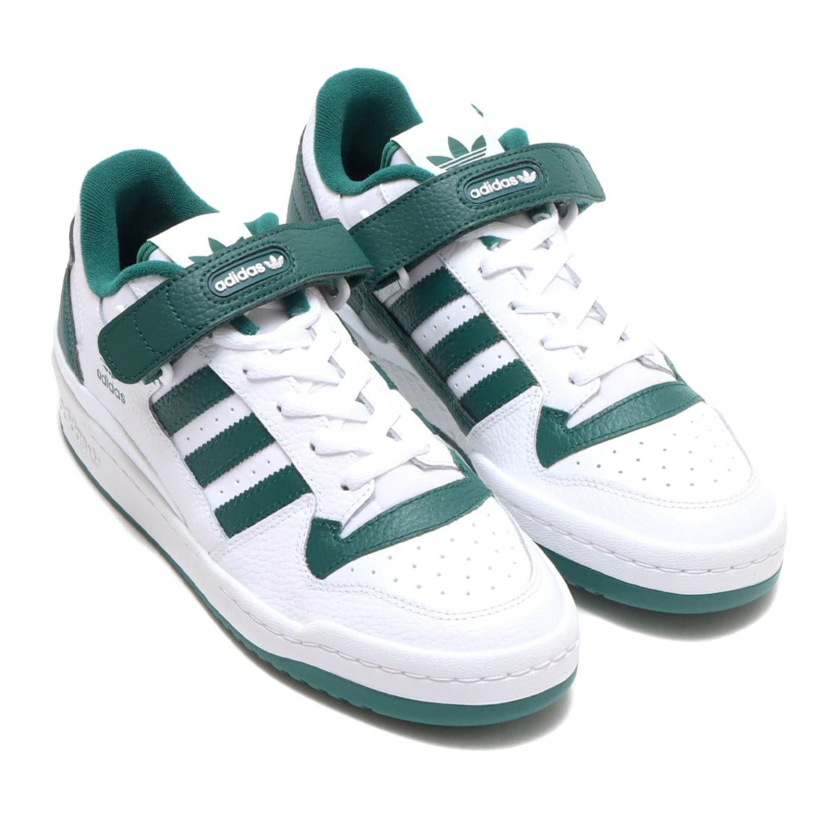 adidas FORUM LOW FOOTWEAR WHITE/COLLEGE GREEN/FOOTWEAR WHITE 22SS-I