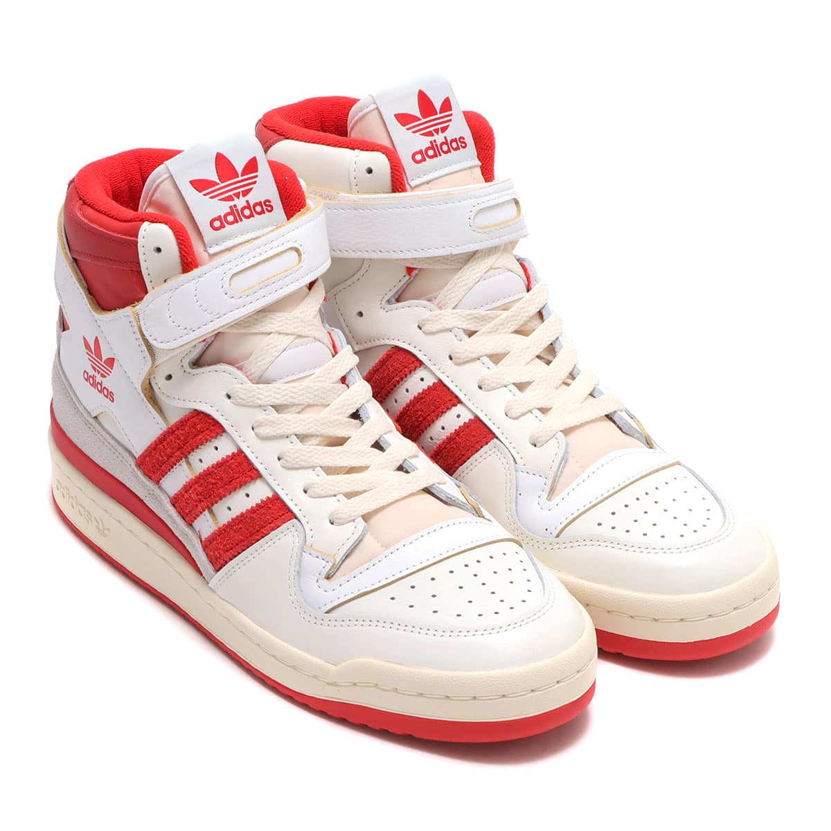 送料込 adidas FORUM 84 HIGH 白赤