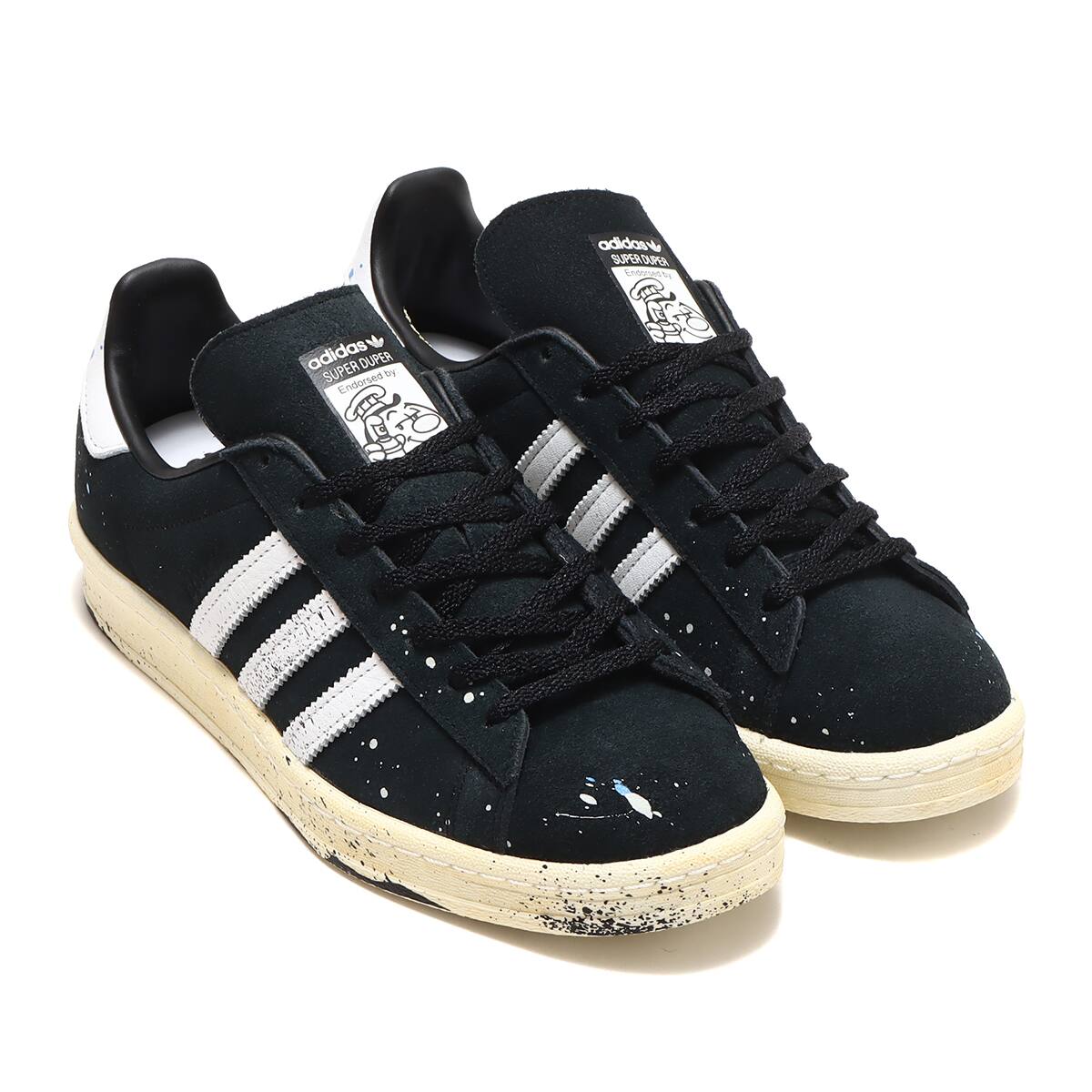 adidas CAMPUS 80s COOK CORE BLACK/FOOTWEAR BLUE 22SS-S