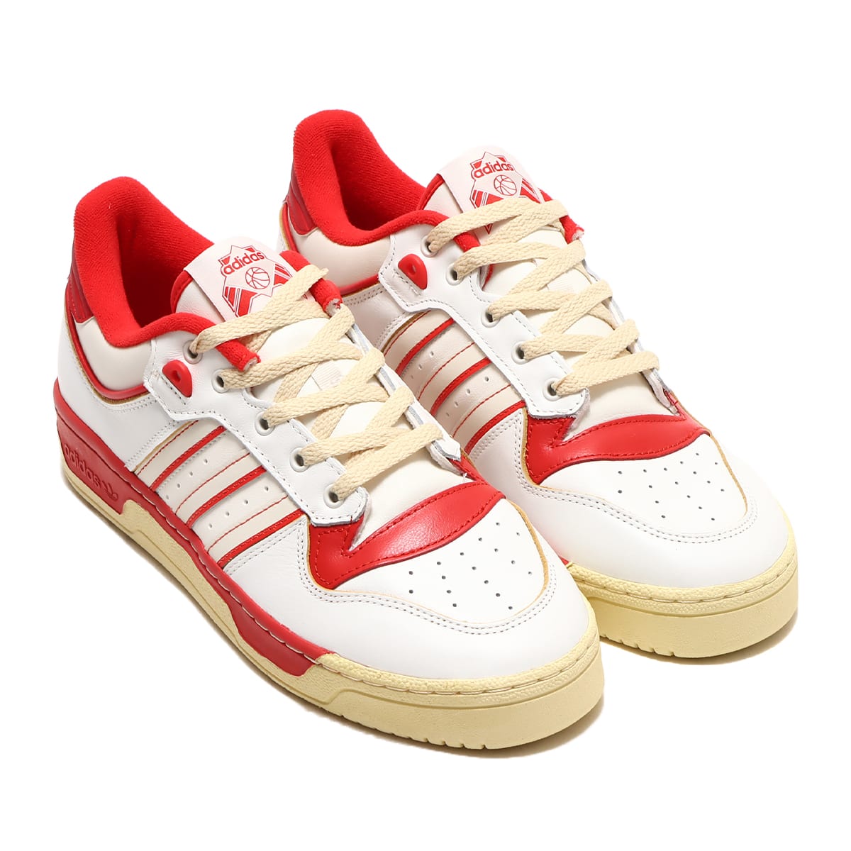 Adidas Rivalry Low 86 Core White Off White Team Power Red 23ss I