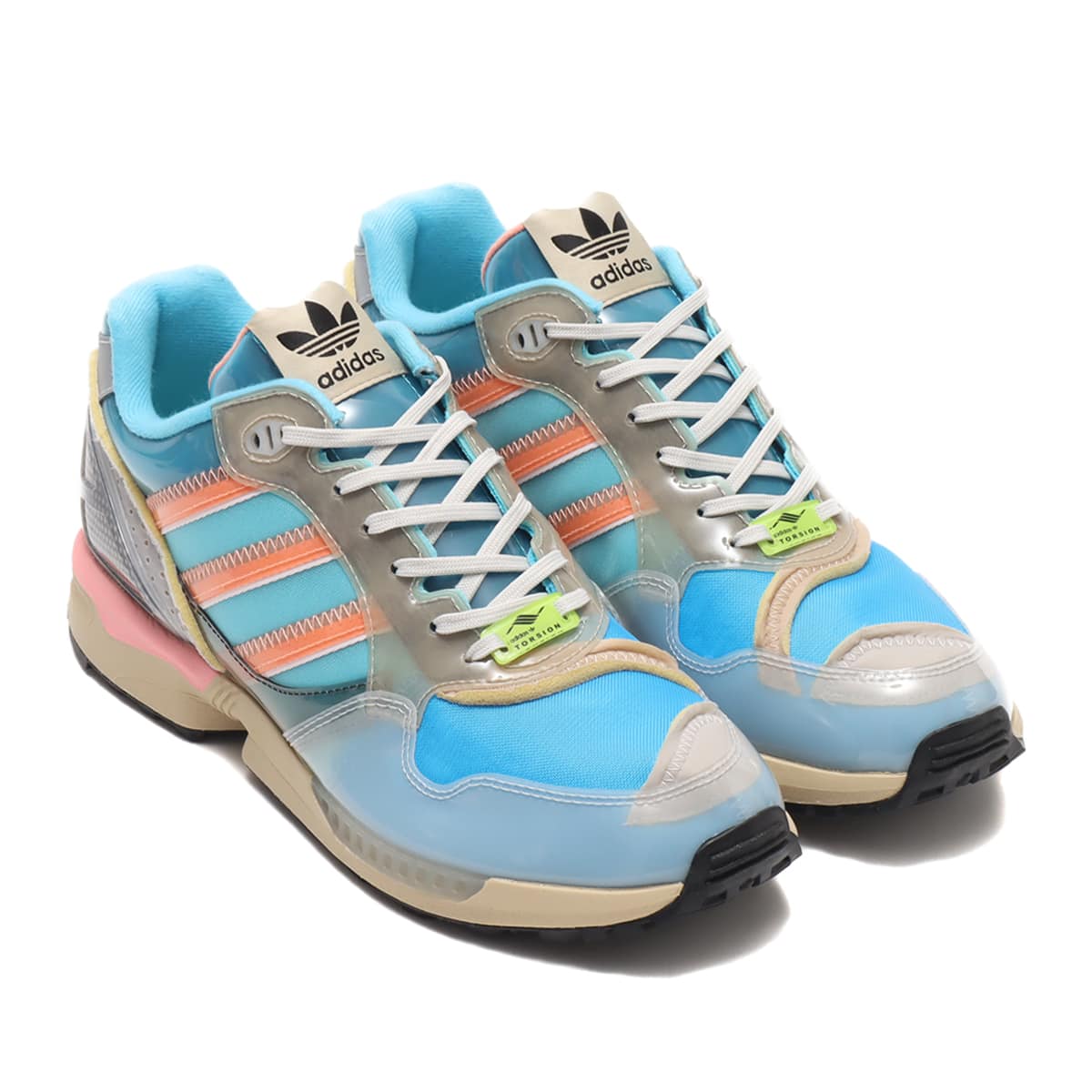 adidas XZ 0006 INSIDE OUT BRIGHT CYAN/CHALK CORAL S18/STONE KHAKI