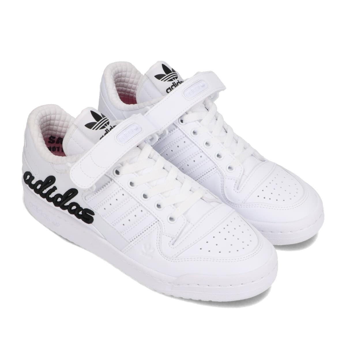 Adidas Originals For Atmos Forum Low Footwear White Footwear White Screaming Pink 21ss I