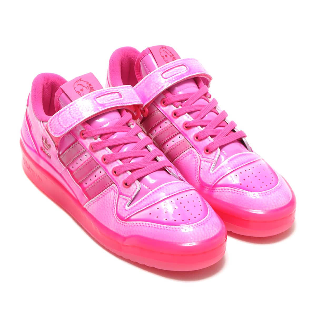 adidas JEREMY SCOTT FORUM DIPPED LOW SUPPLIER COLOR /SUPPLIER COLOR /SOLAR PINK 21FW-S_photo_large