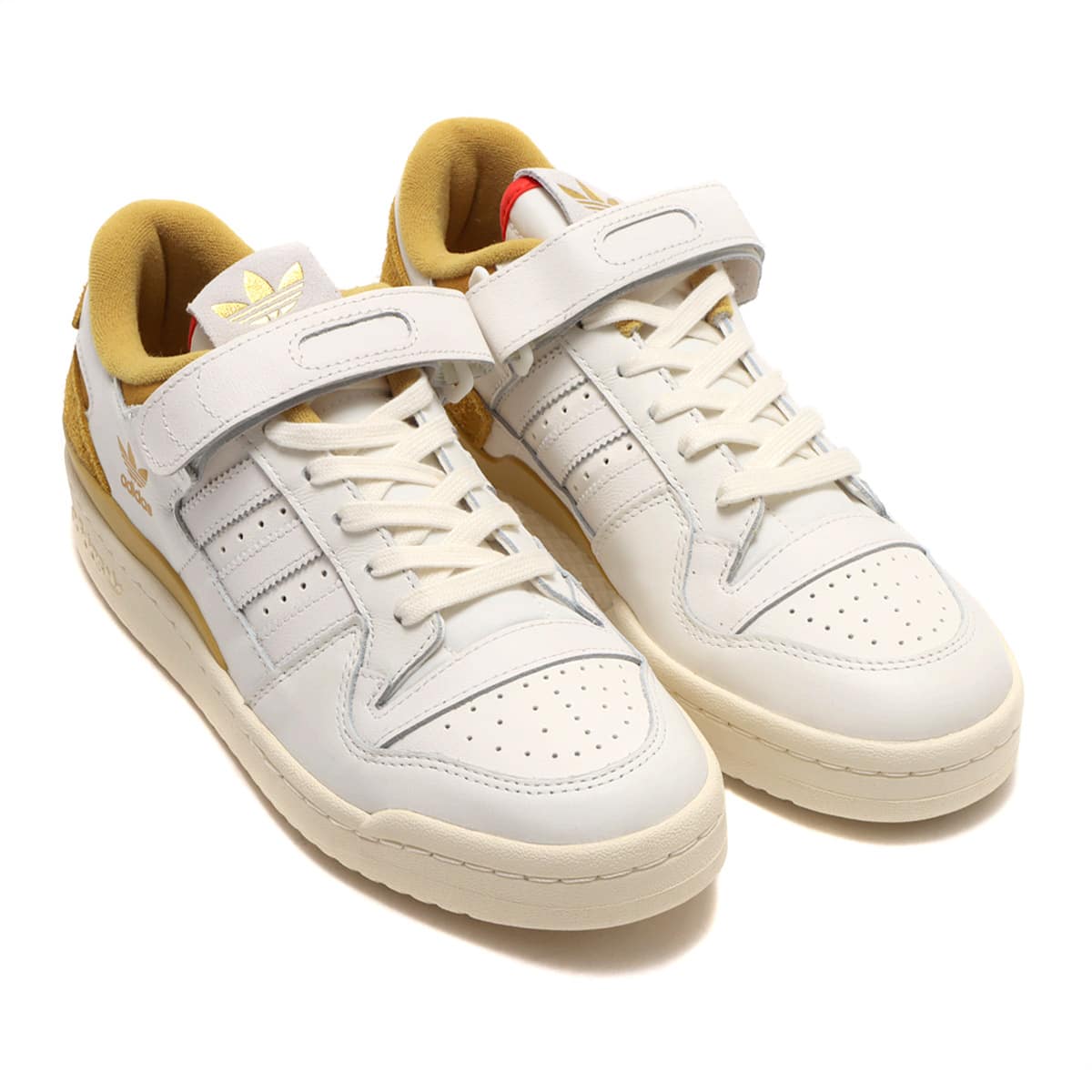 adidas FORUM 84 LOW CREAM WHITE/VICTORY GOLD/RED 21FW-S