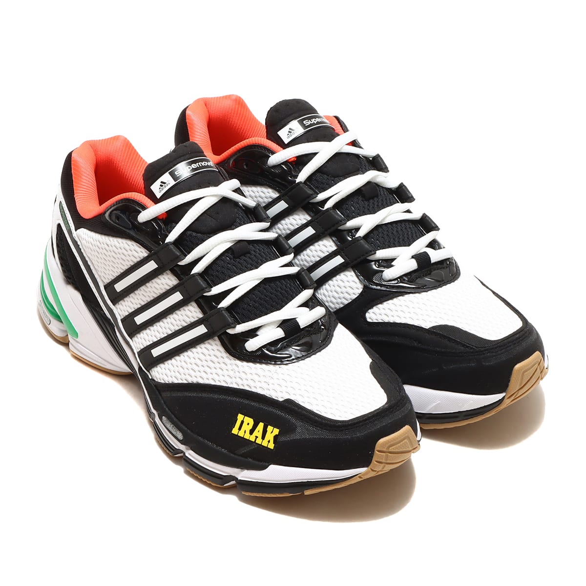 adidas SUPERNOVA CUSHION 7 IRAK CORE BLACK/FOOTWEAR WHITE/VIVID