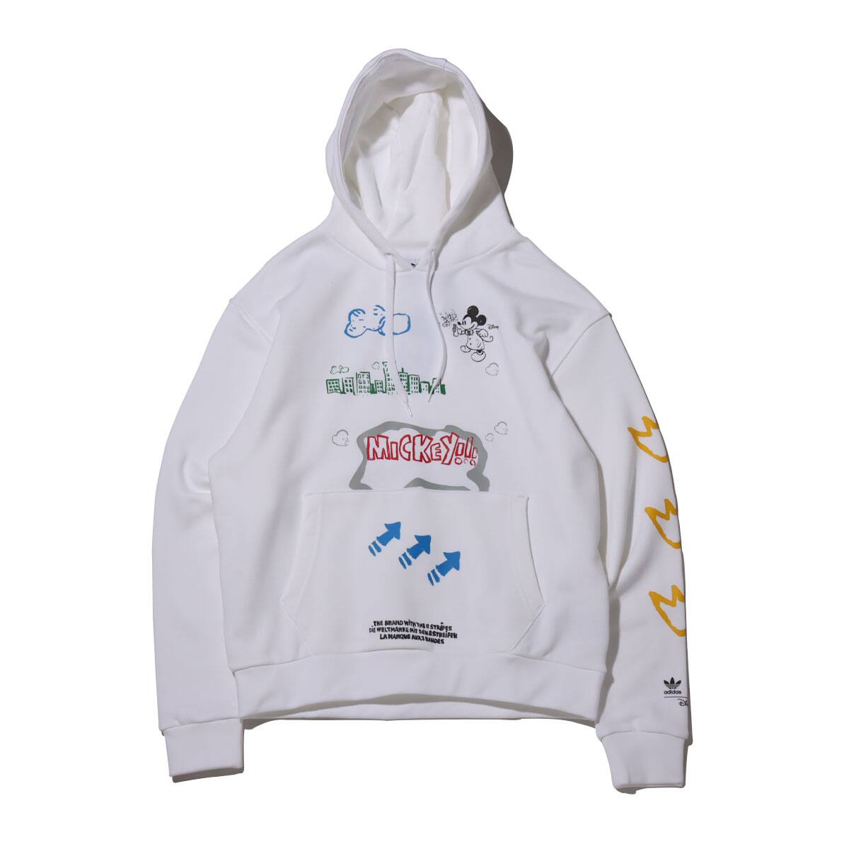 adidas Graphic Hoodie1 "Kasing Lung x Mickey Mouse x adidas Mickey Twist" WHITE 20FW-S_photo_large