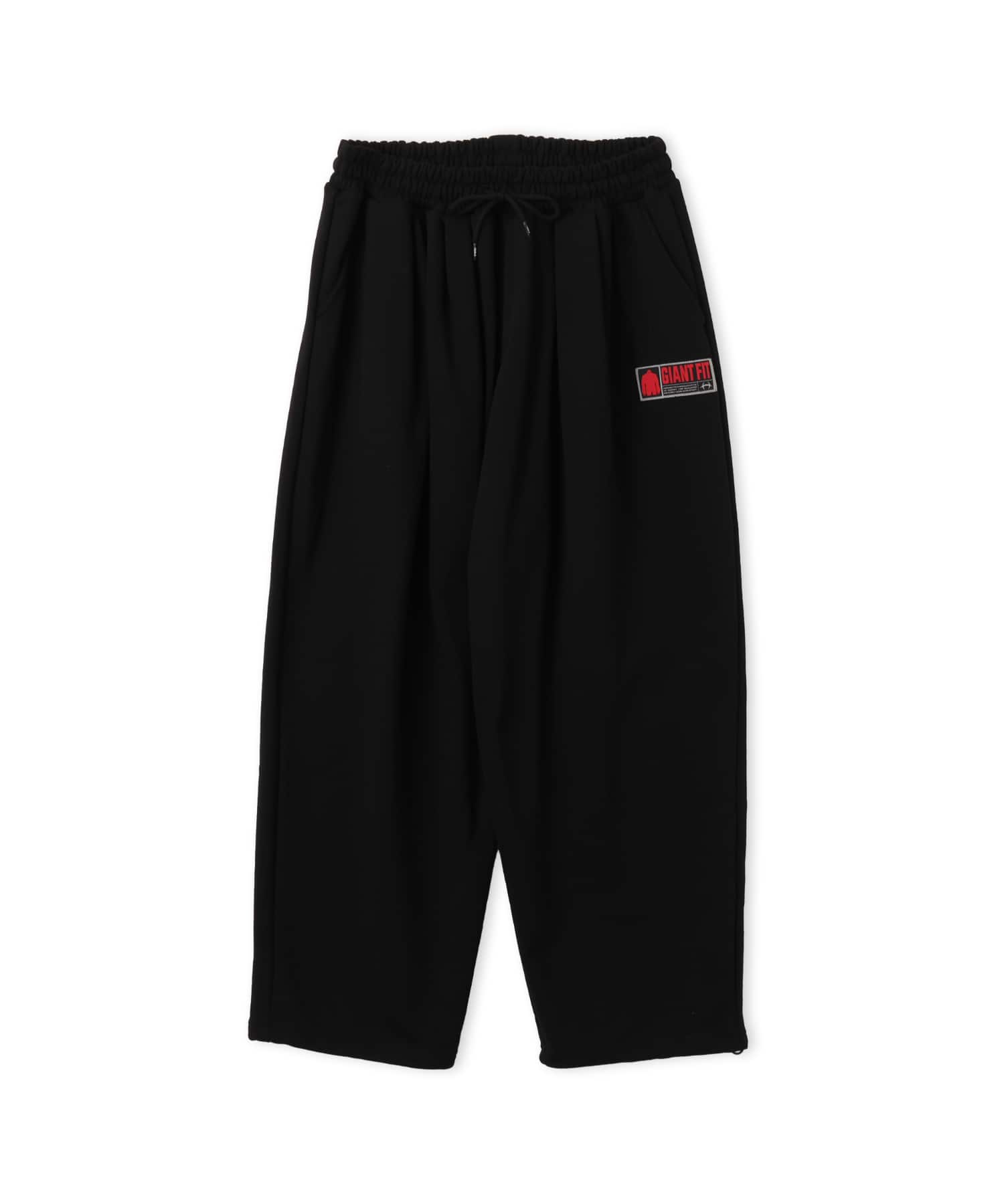 HDEX Giant Fit Sweat Pants Blackのメイン画像
