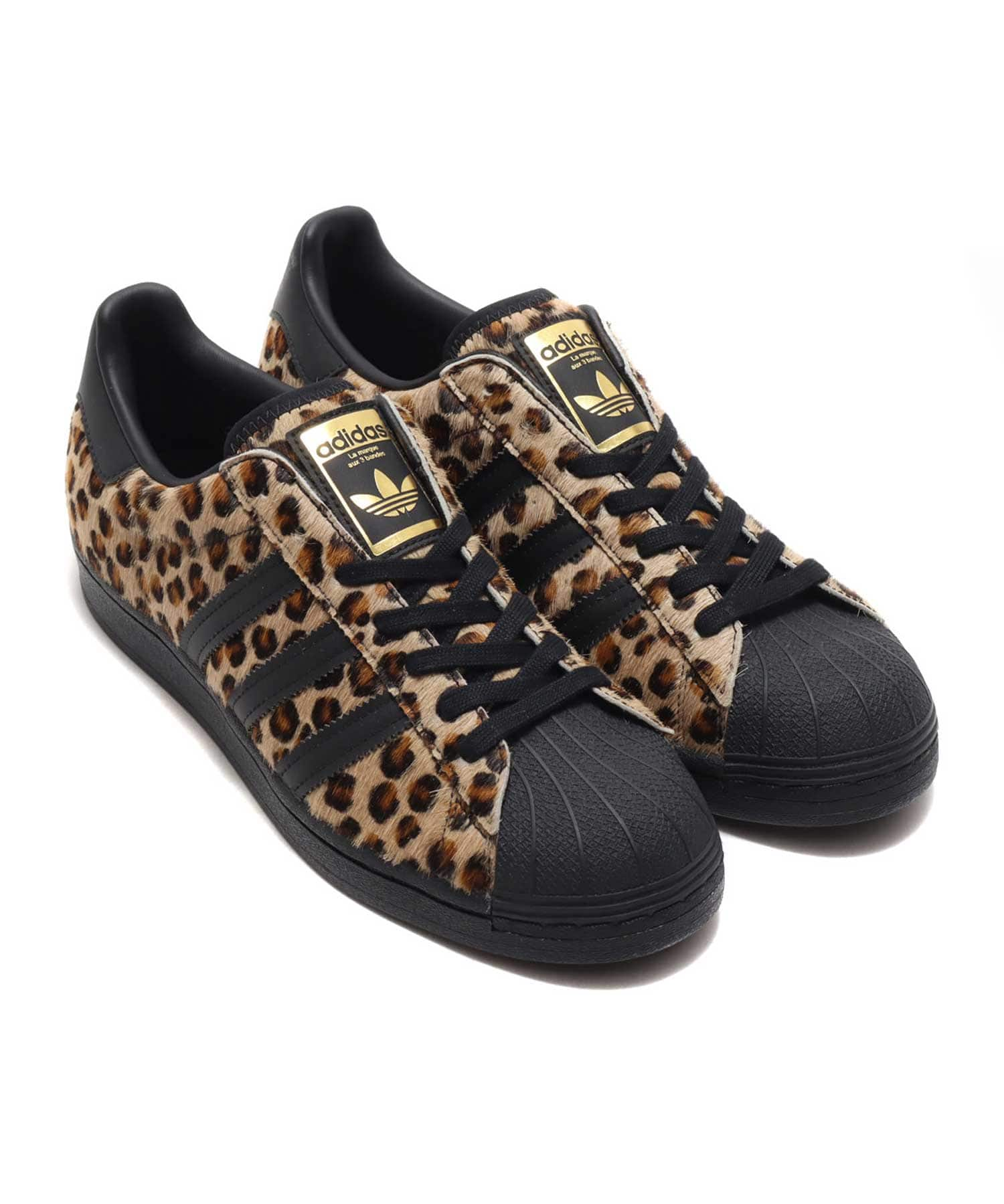 adidas SUPERSTAR ATMOS LOW DESERT/CORE BLACK/GOLD METALLIC