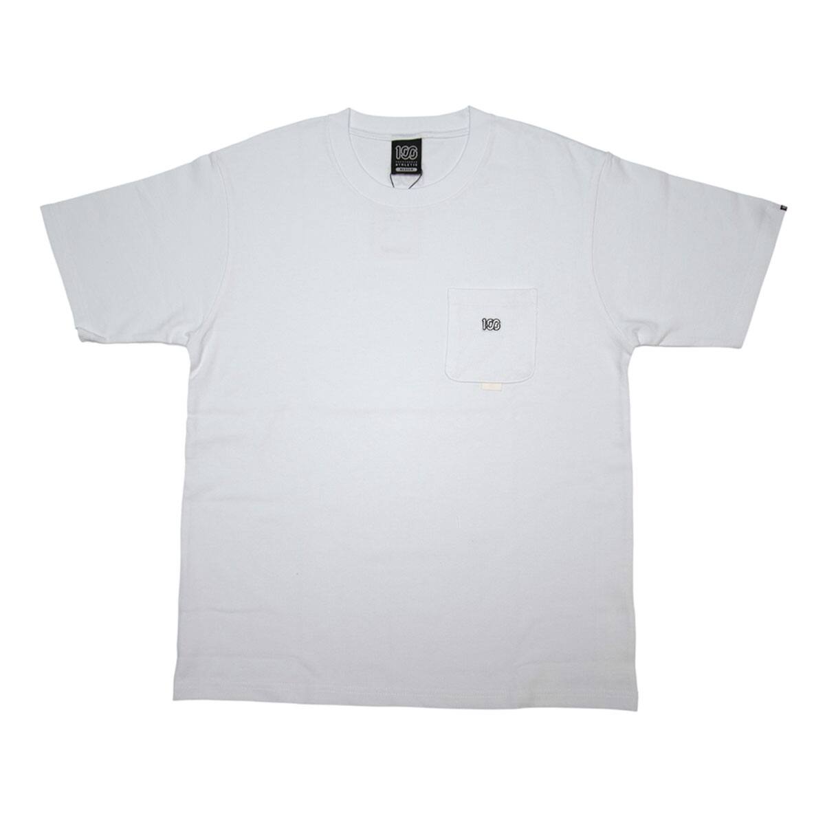 100A THICK JERSEY S/S TOP with pocket WHITE 20FA-I_photo_large