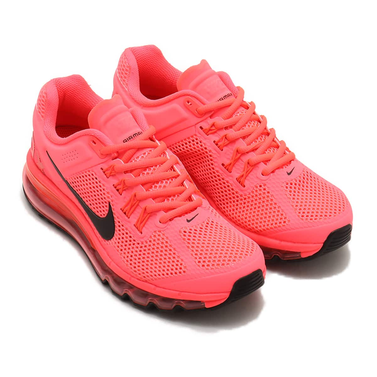 Nike Air Max 2013 HOT PUNCH BLACK BRIGHT CRIMSON 26.5cm