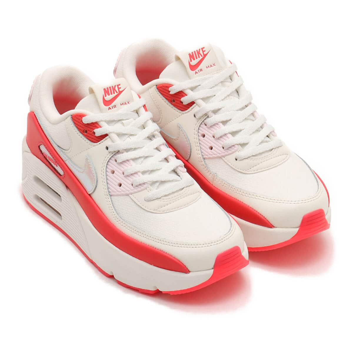 Nike air max 90 red womens on sale