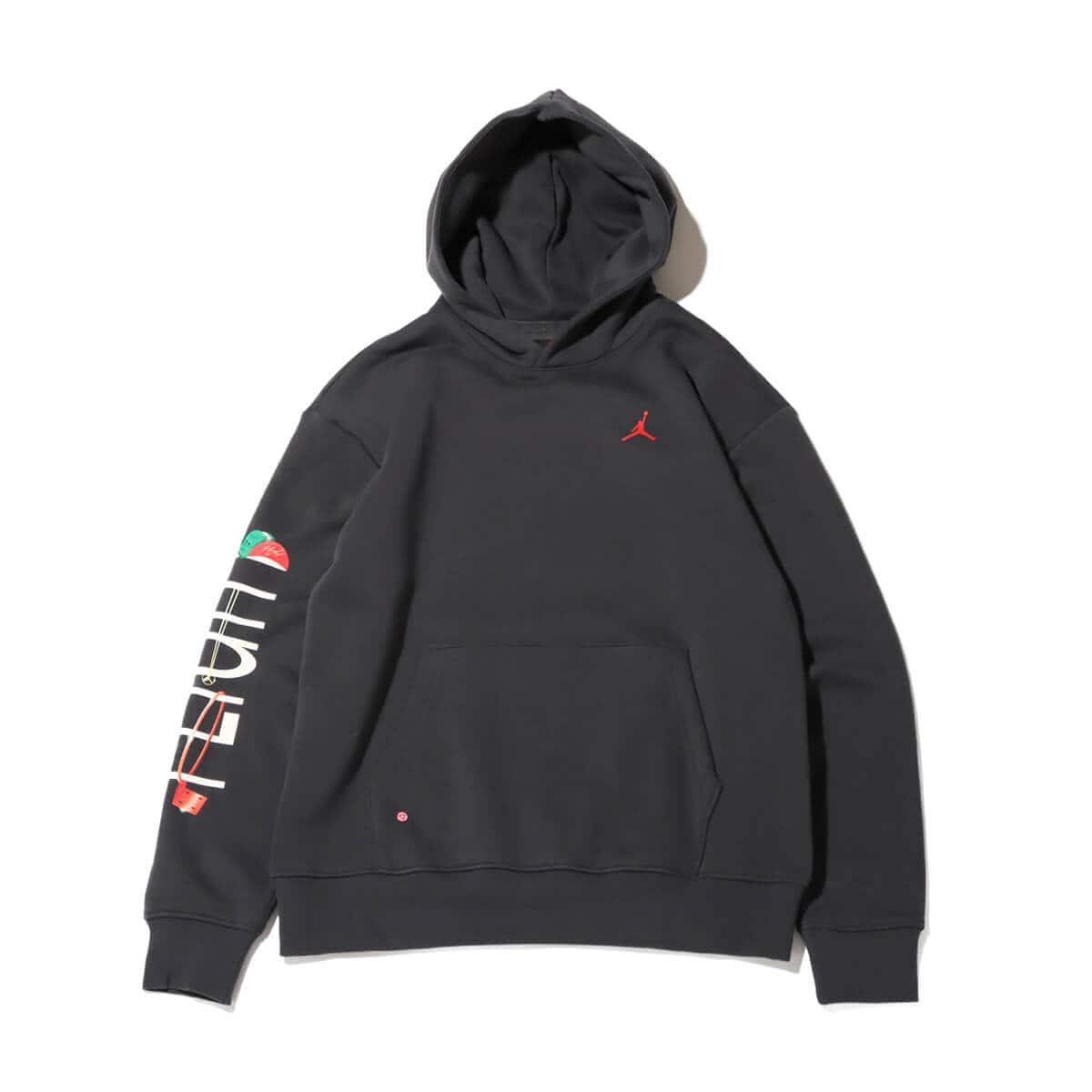 JORDAN BRAND AS M J ART FLC HOODIE DK SMOKE GREY