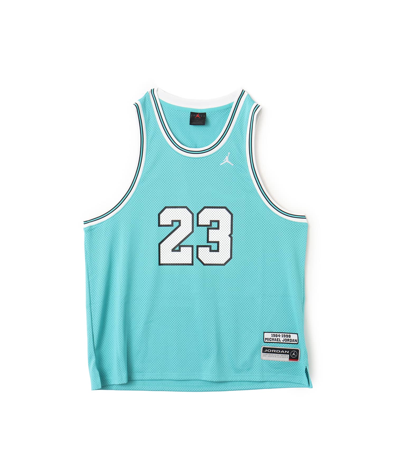 JORDAN BRAND M J ESS SUMMER JERSEY WASHED TEAL/WHITEのメイン画像