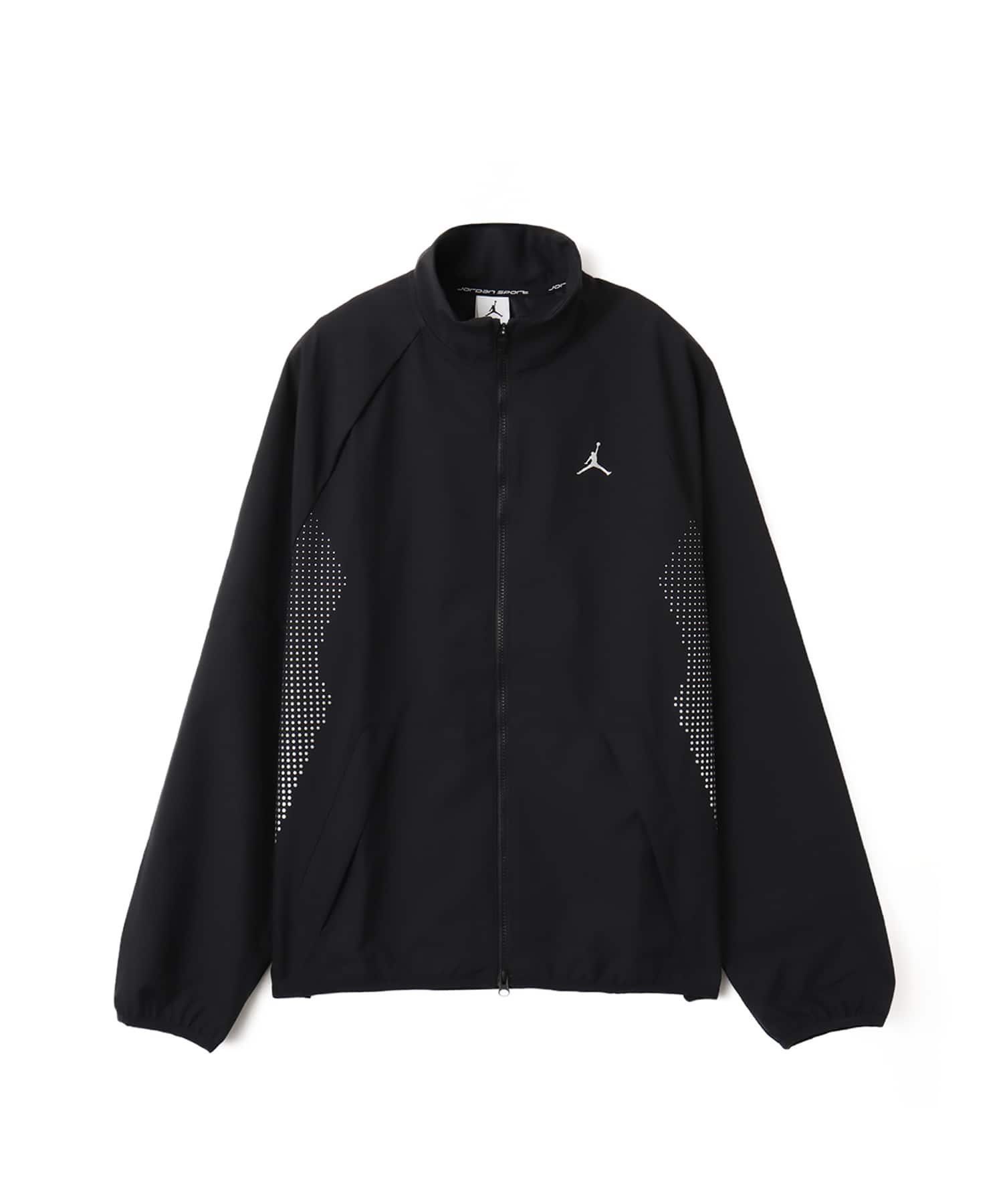 JORDAN BRAND M J SPRT JAM WARM UP JACKET BLACK/METALLIC SILVERのメイン画像