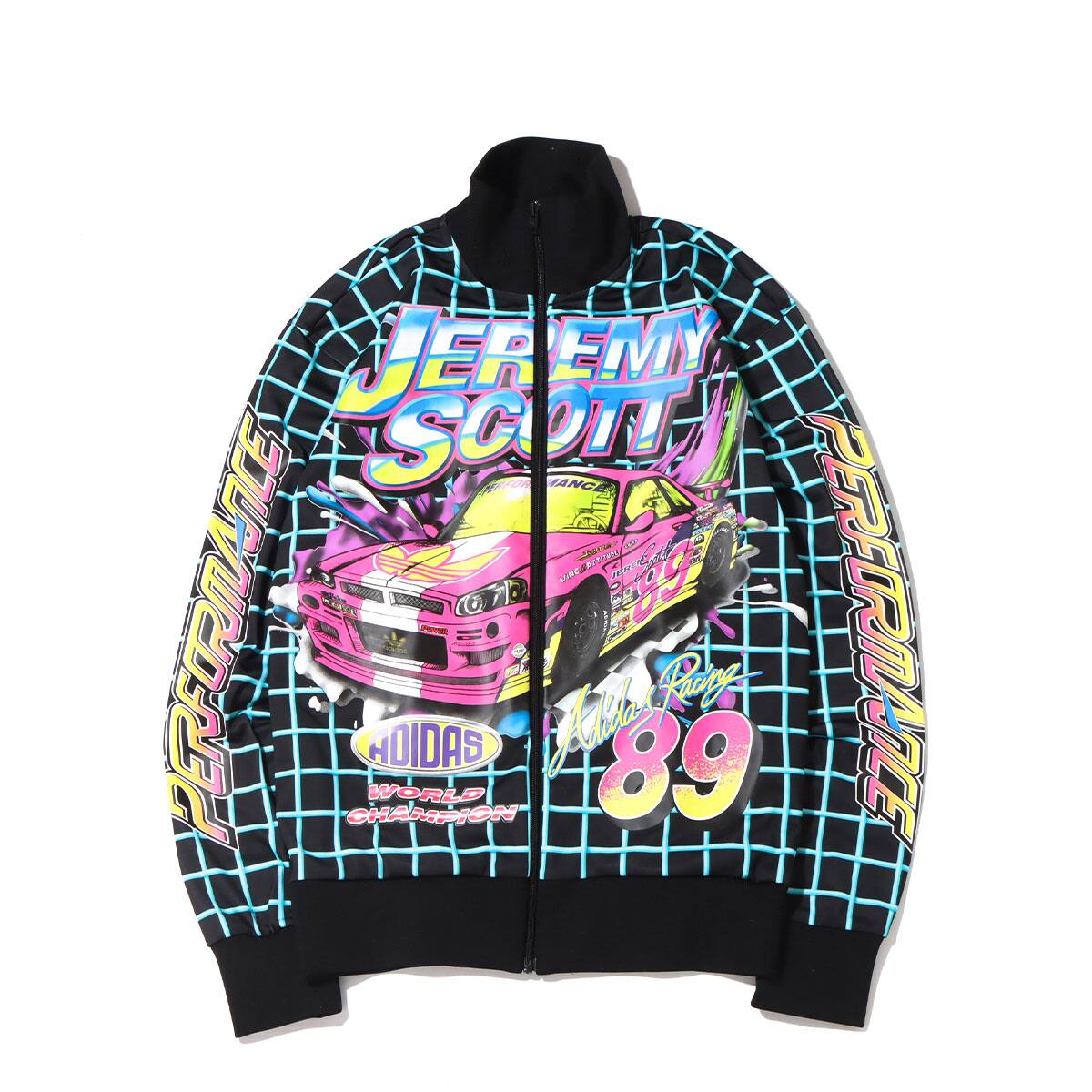 ADIDAS×JEREMY SCOTT 総柄トラックジャケット天使エンジェル - ジャージ