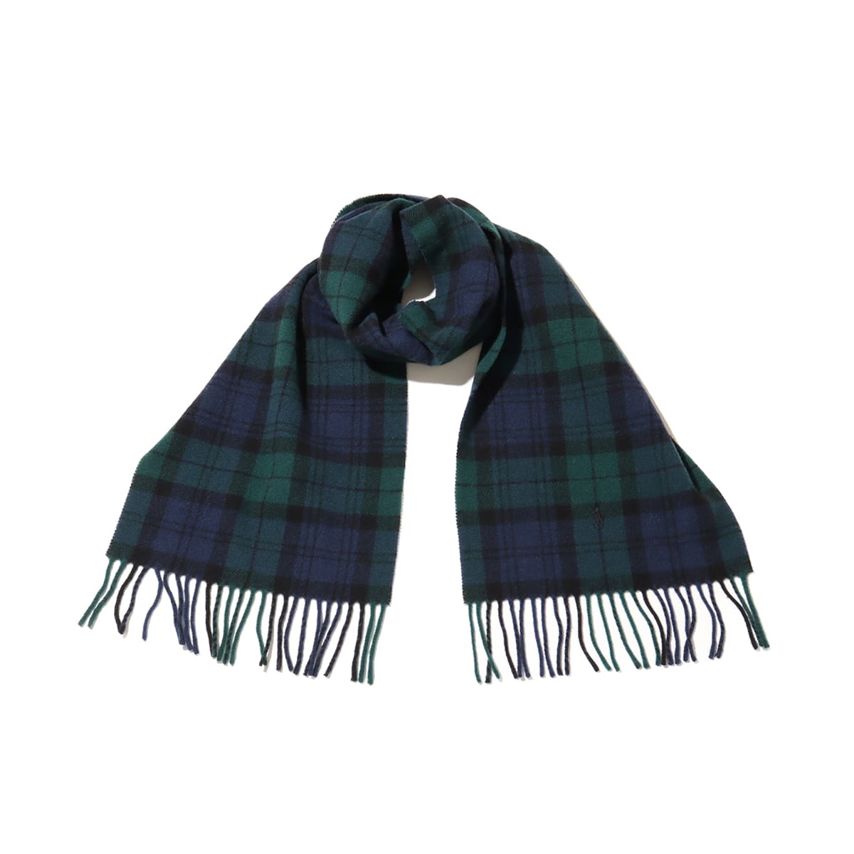 POLO RALPH LAUREN CLSSC PLD SC-SCARF BLACKWATCH のメイン画像