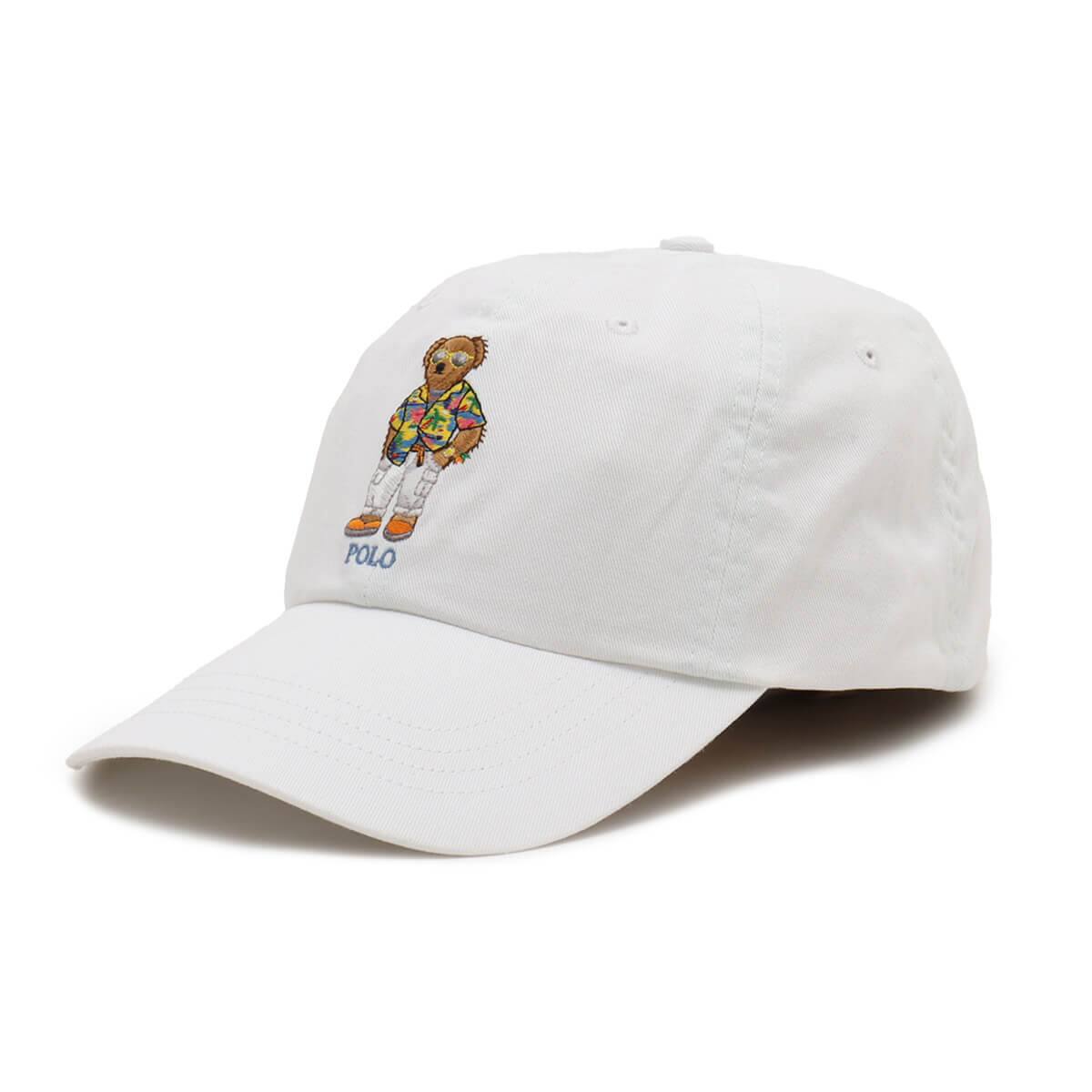 POLO RALPH LAUREN POLO BEAR CLASSIC SPORT CAP WHITE のメイン画像