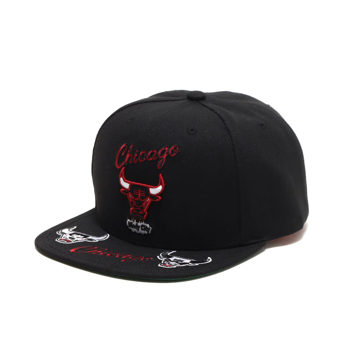 Mitchell & Ness Front Loaded Snapback HWC-CBU CBUBLCK 22SS-Iのメイン画像