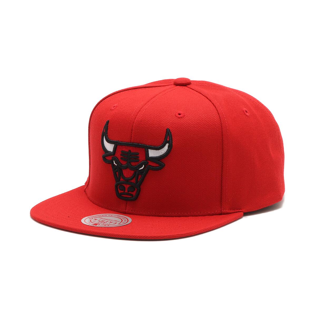 Mitchell & Ness Team Ground 2.0 Snapback Bulls RED 23FW-Iのメイン画像