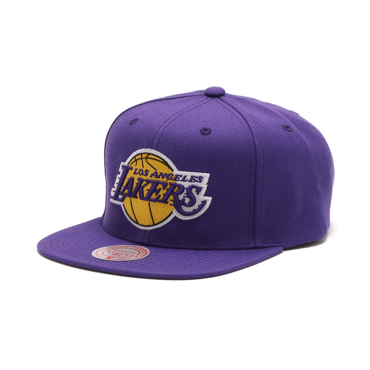 Mitchell & Ness Team Ground 2.0 Snapback Lakers PURPLE 23FW-Iのメイン画像