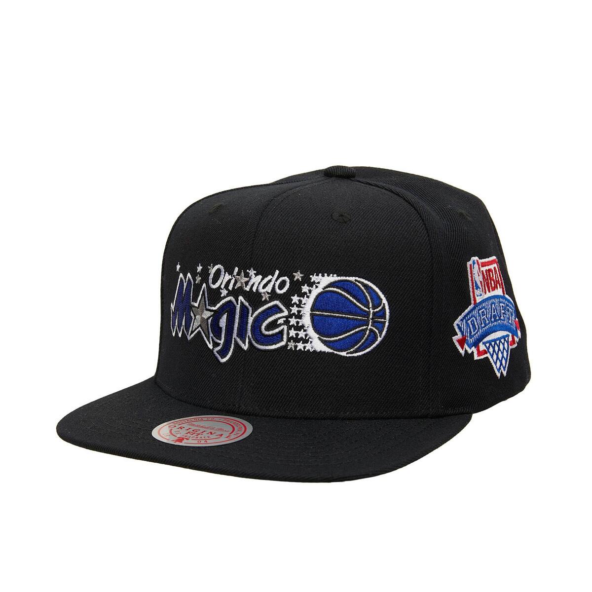 Mitchell & Ness JUST DON DRAFT SNAPBACK MAGIC BLACK 23SS-S