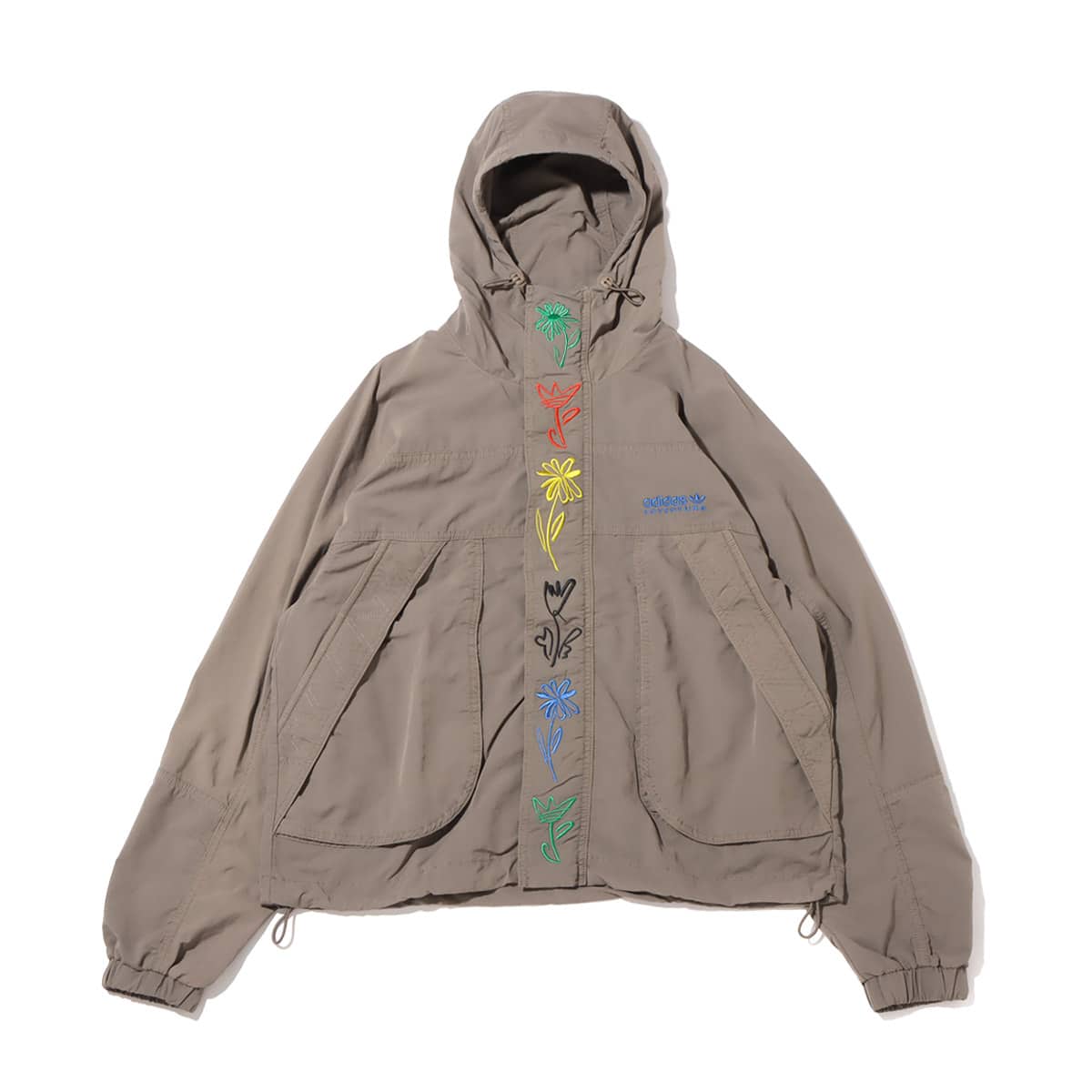 adidas SW ANORAK SIMPLE BROWN 21FW-S