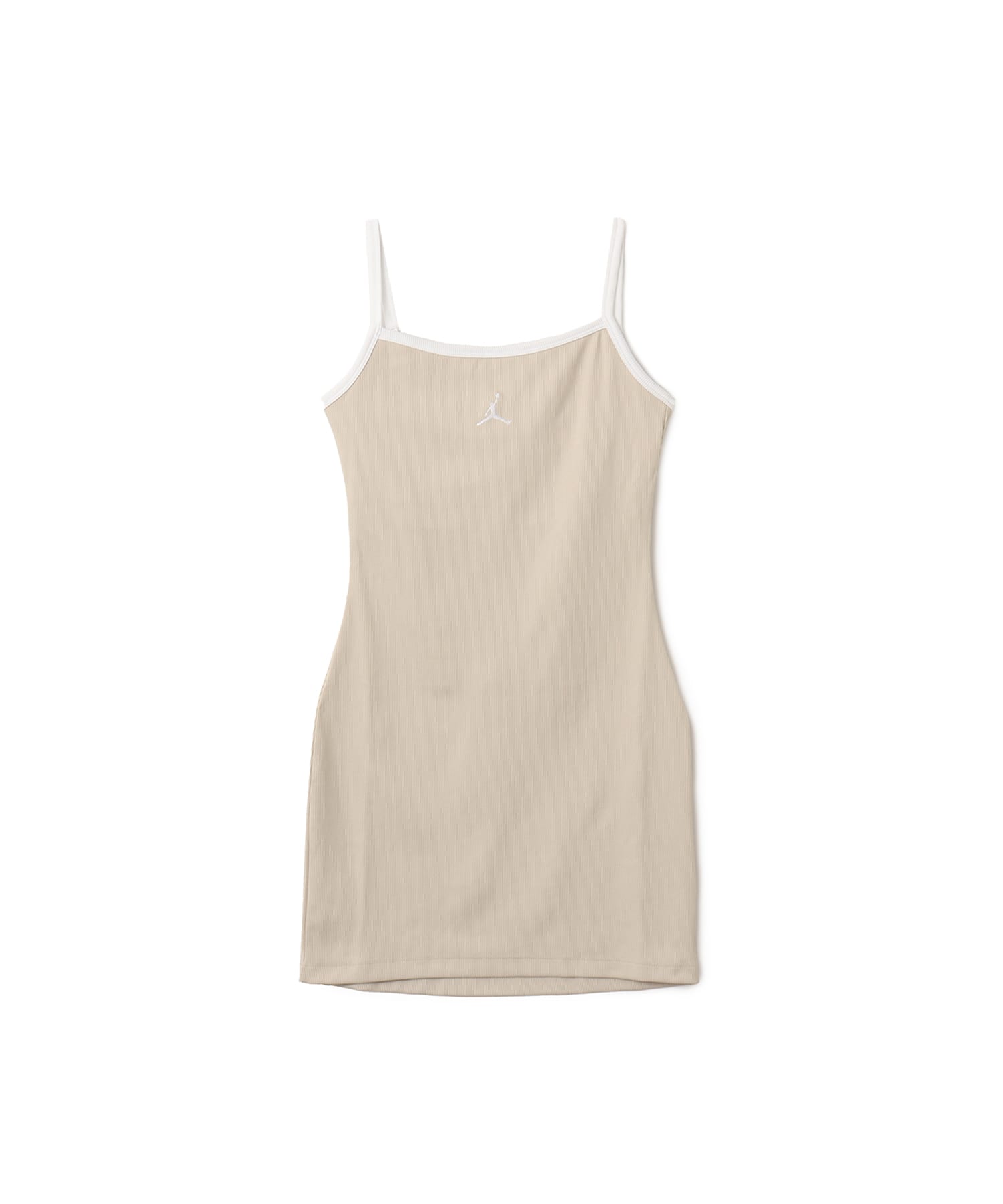 JORDAN BRAND AS W J BRK SLIM TANK DRESS RATTAN/WHITE/WHITEのメイン画像