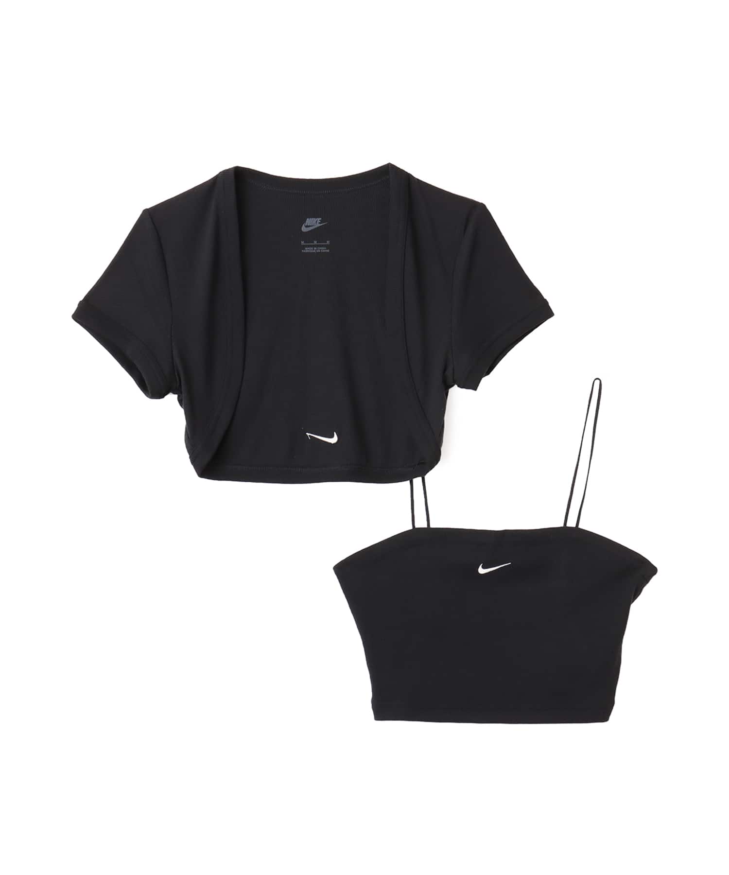 NIKE AS W NSW NK CHLL KNT MRIB 2N1 BLACK/SAILのメイン画像