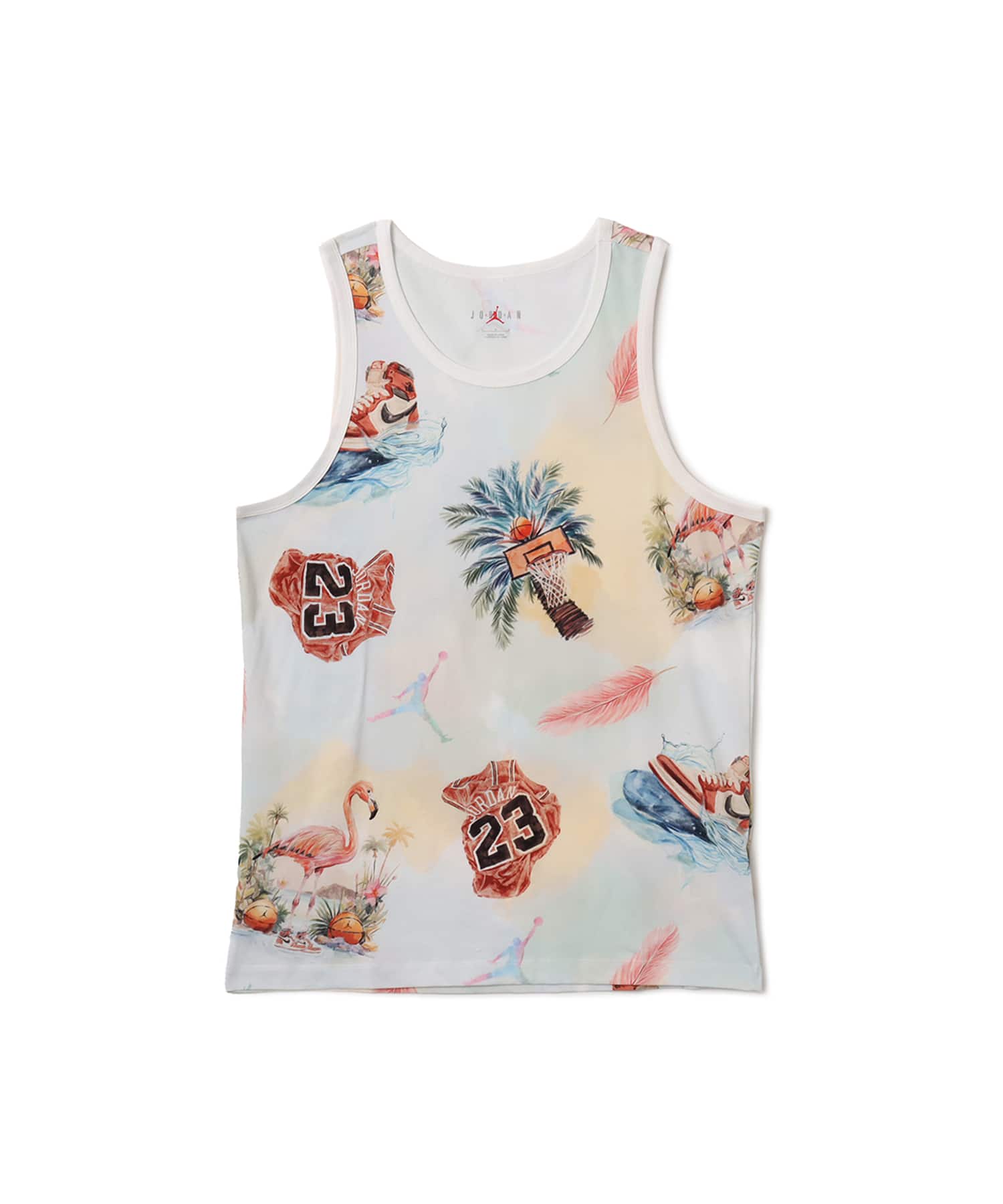 JORDAN BRAND M J FLT ESS FLMNGO TANK WHITE/BLACKのメイン画像