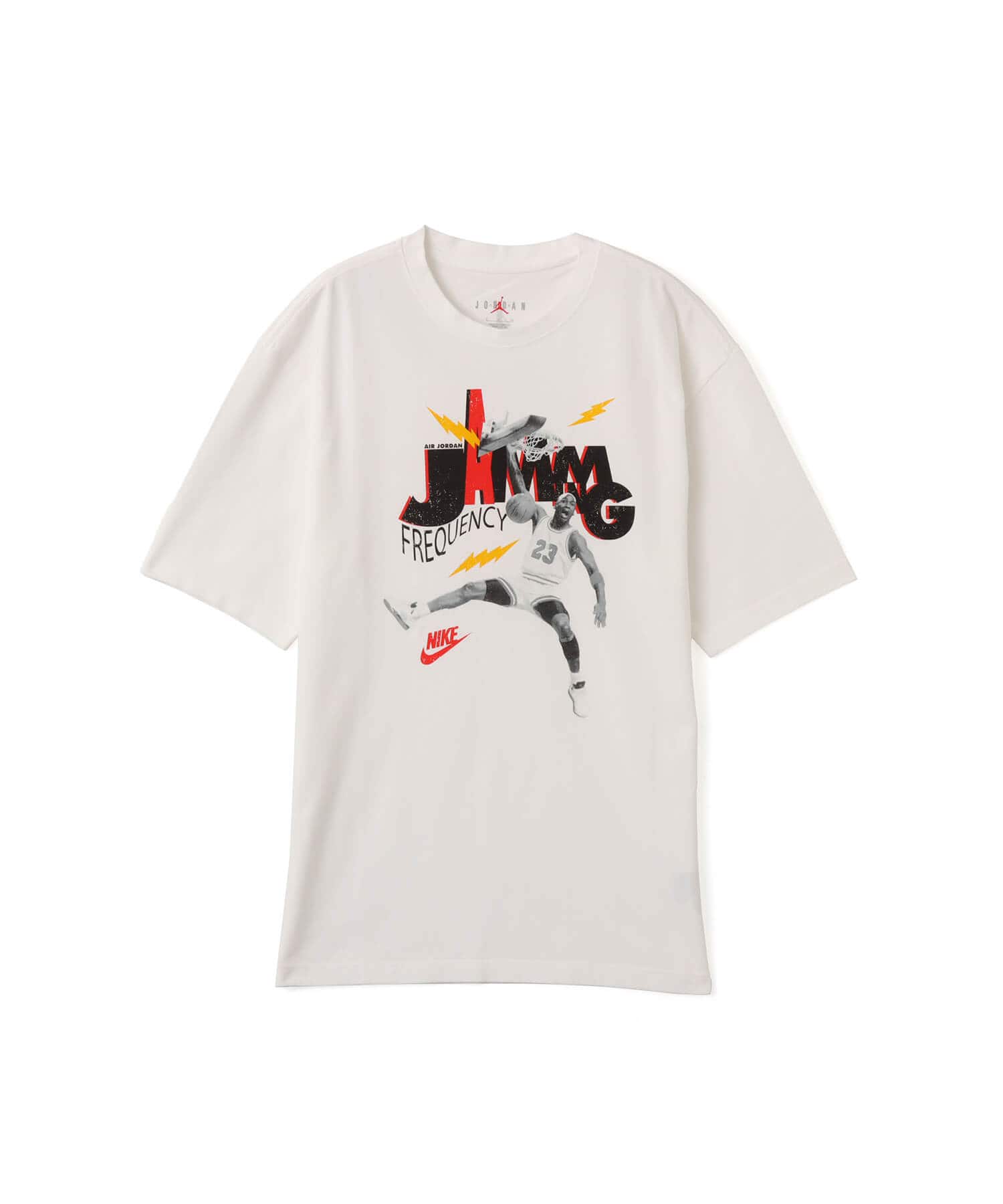 JORDAN BRAND M J BRAND JAM 85 SS CREW WHITE/BLACKのメイン画像