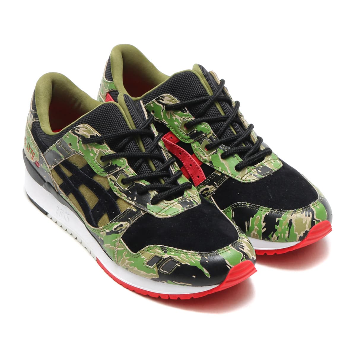 asics tiger gel lyte iii green