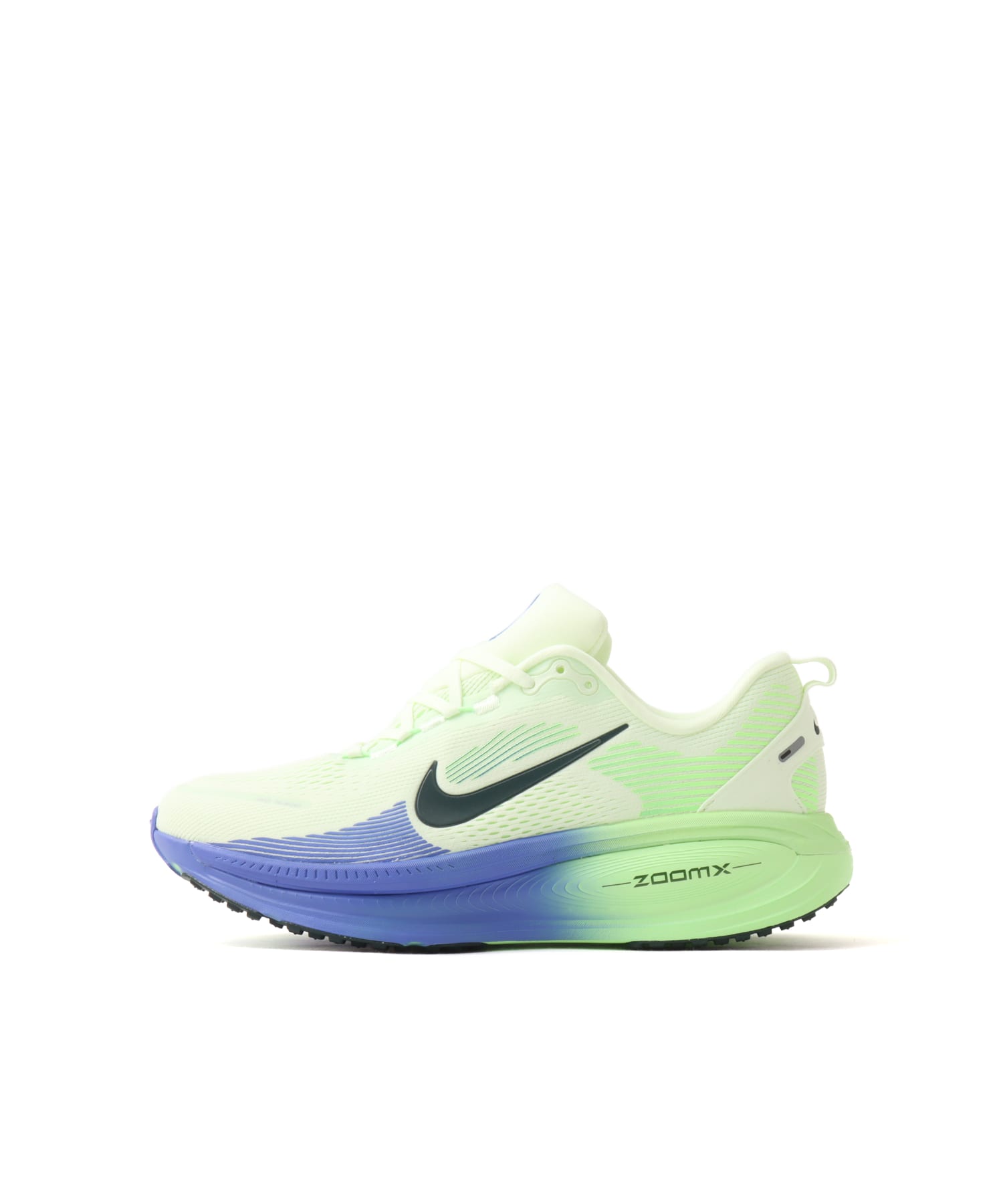 NIKE ZOOM VOMERO 18 WHITE/BLACK SPRUCE-VOLT TINT-SAPPHIREのメイン画像