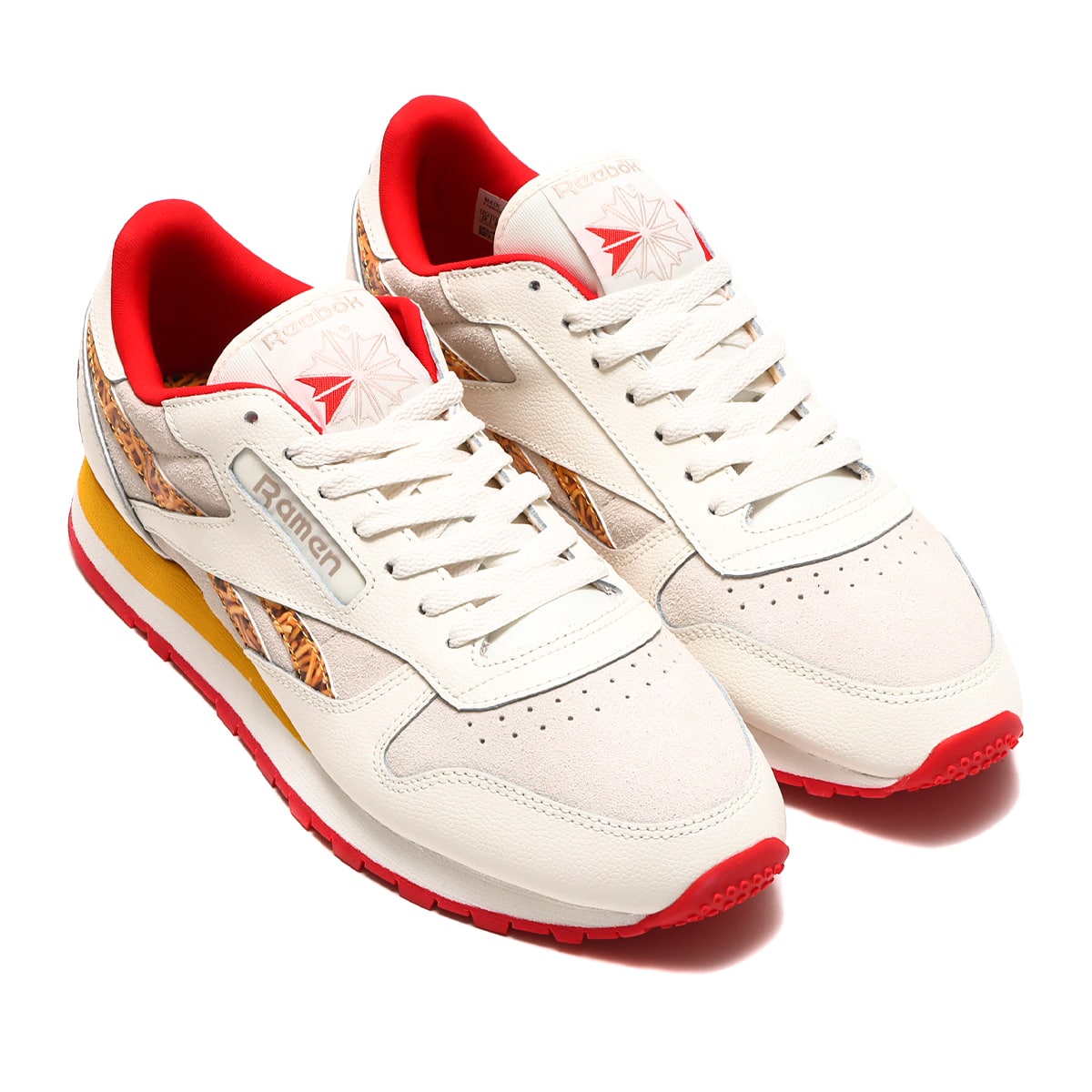 Reebok CLASSIC LEATHER atmos x BABY STAR CHALK/VECTOR RED/ALWAYS YELLOW 22FW-I_photo_large
