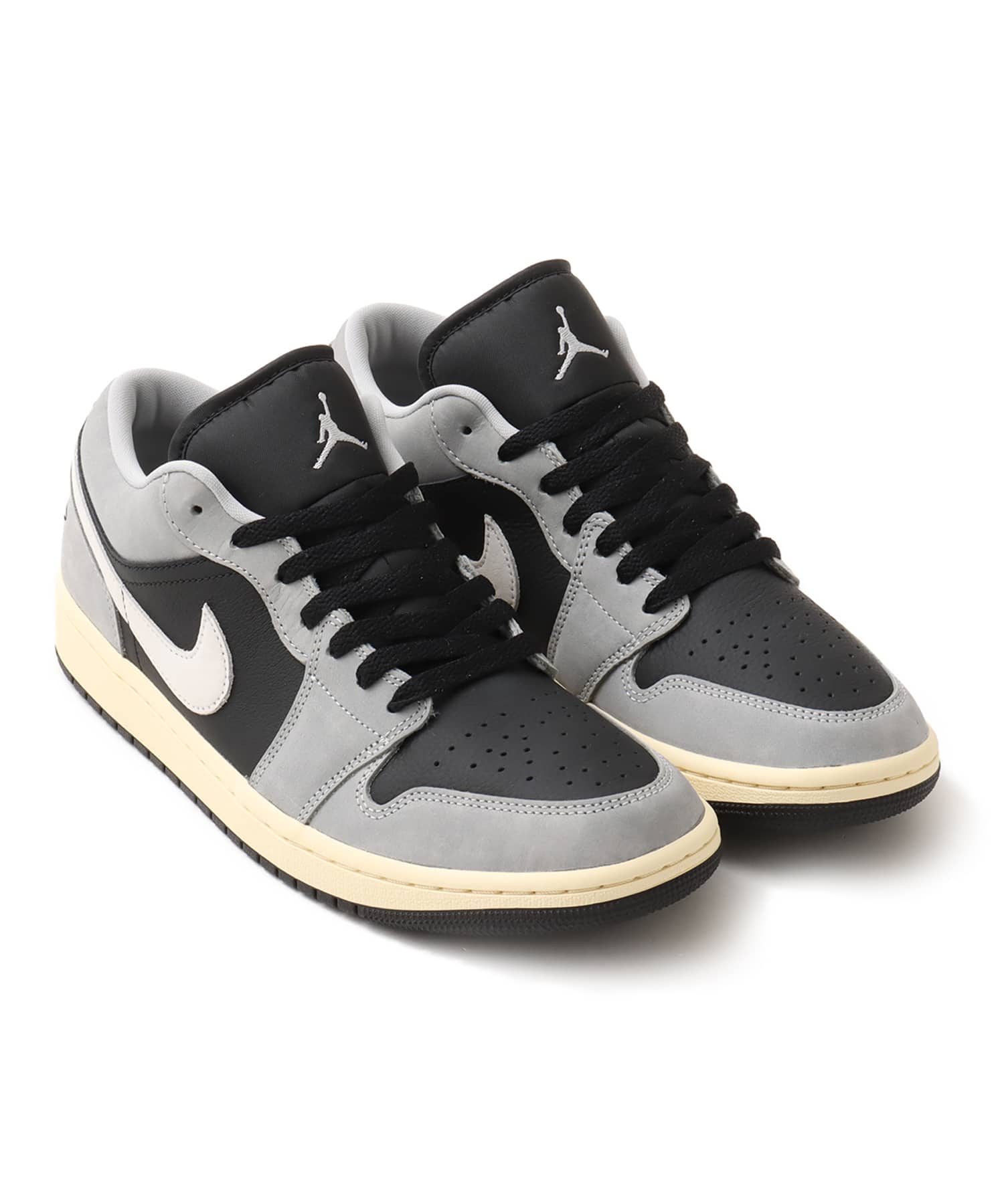 JORDAN BRAND AIR JORDAN 1 LOW SE LT SMOKE GREY/BLACK-SAIL-MUSLINのメイン画像