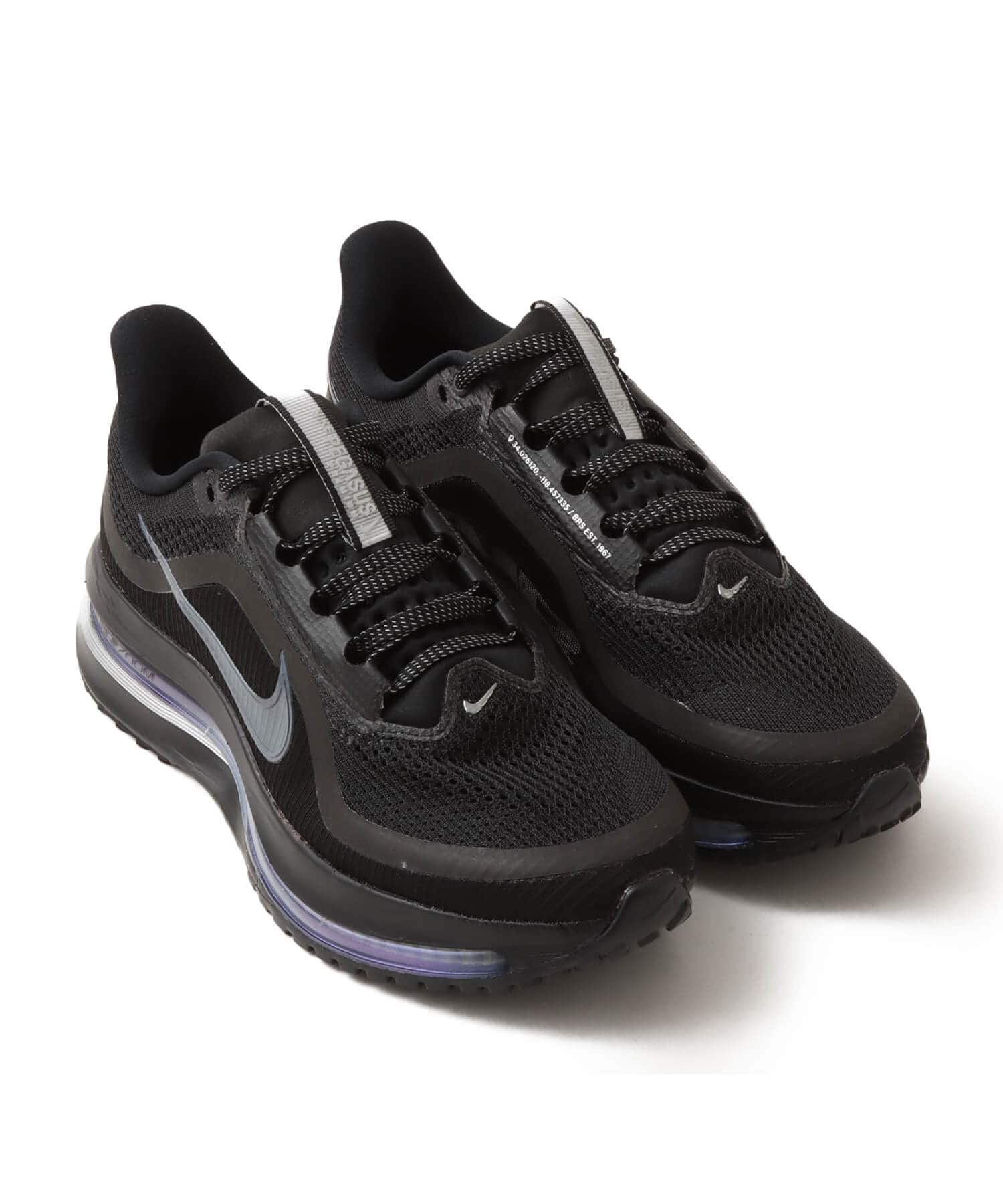 NIKE PEGASUS PREMIUM BLACK/BLACK-METALLIC SILVERのメイン画像