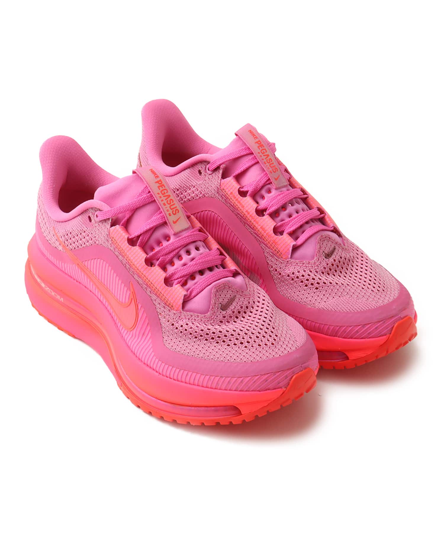 NIKE W PEGASUS PREMIUM PLAYFUL PINK/BRIGHT CRIMSON-HYPER PINKのメイン画像