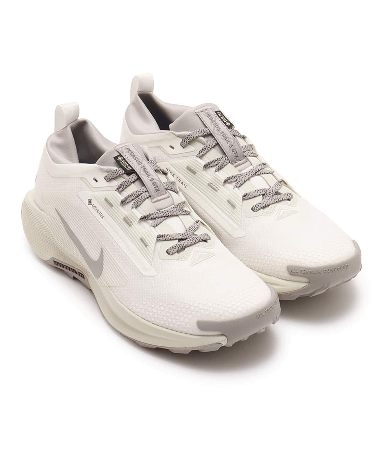 NIKE REACTX PEGASUS TRAIL 5 GTX SP SUMMIT WHITE/COLLEGE GREY-LIGHT BONEのメイン画像