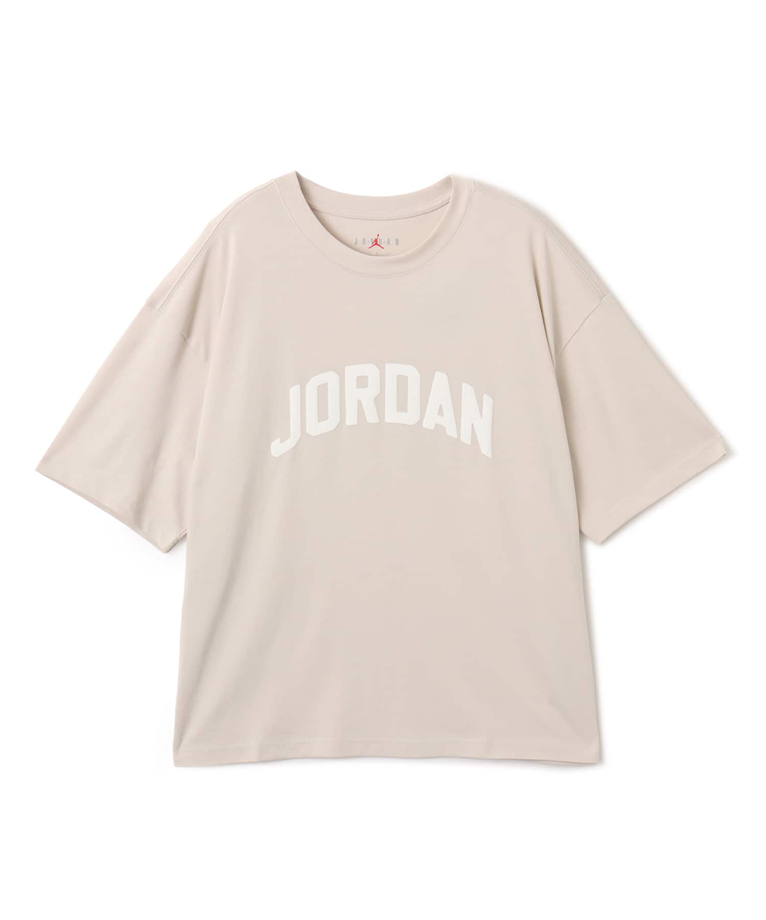 JORDAN BRAND M J FLT ESS BOXY SS CREW LT OREWOOD BRN/SAILのメイン画像