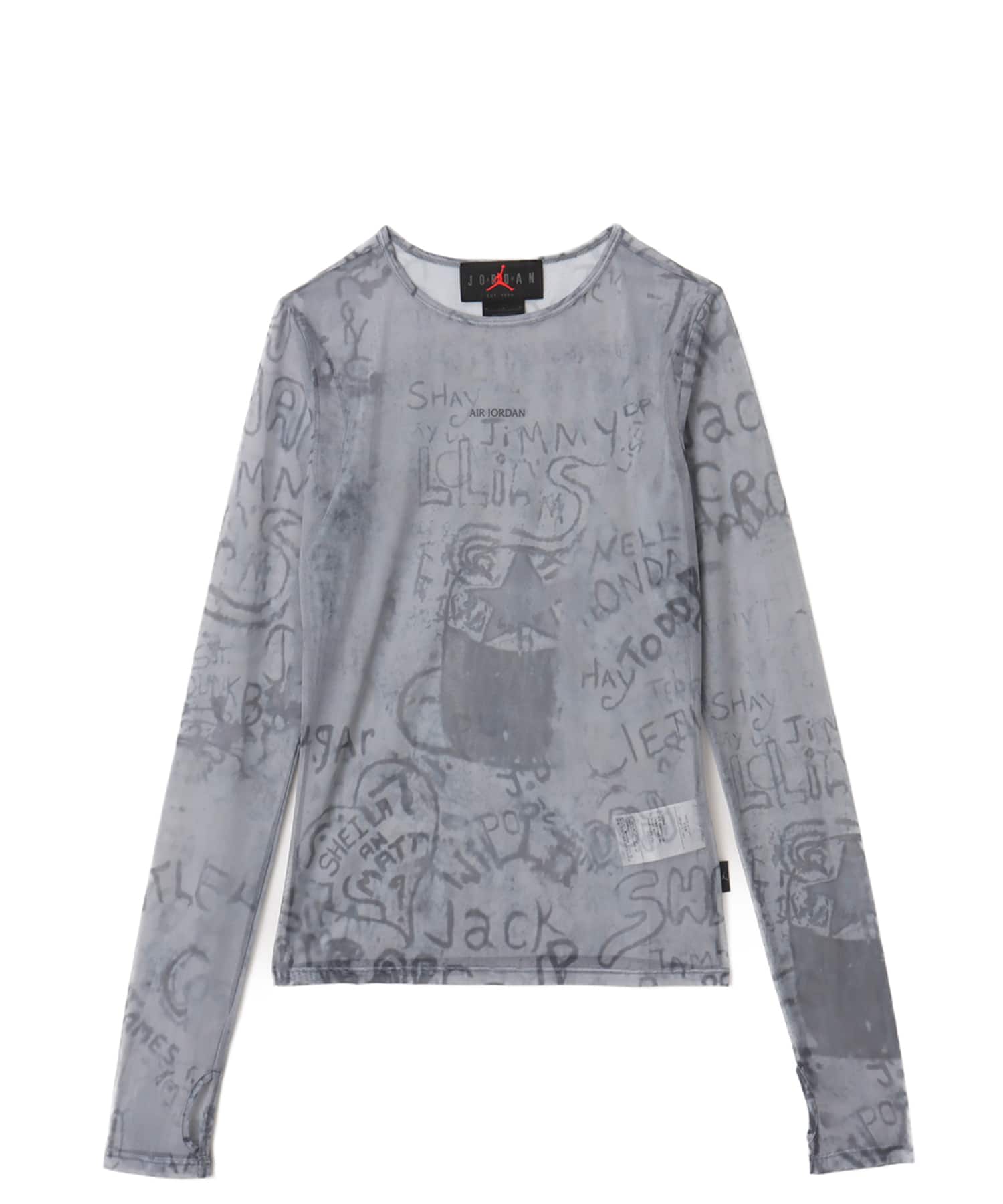 JORDAN BRAND AS W J AIR JDN LS TOP DK SMOKE GREYのメイン画像