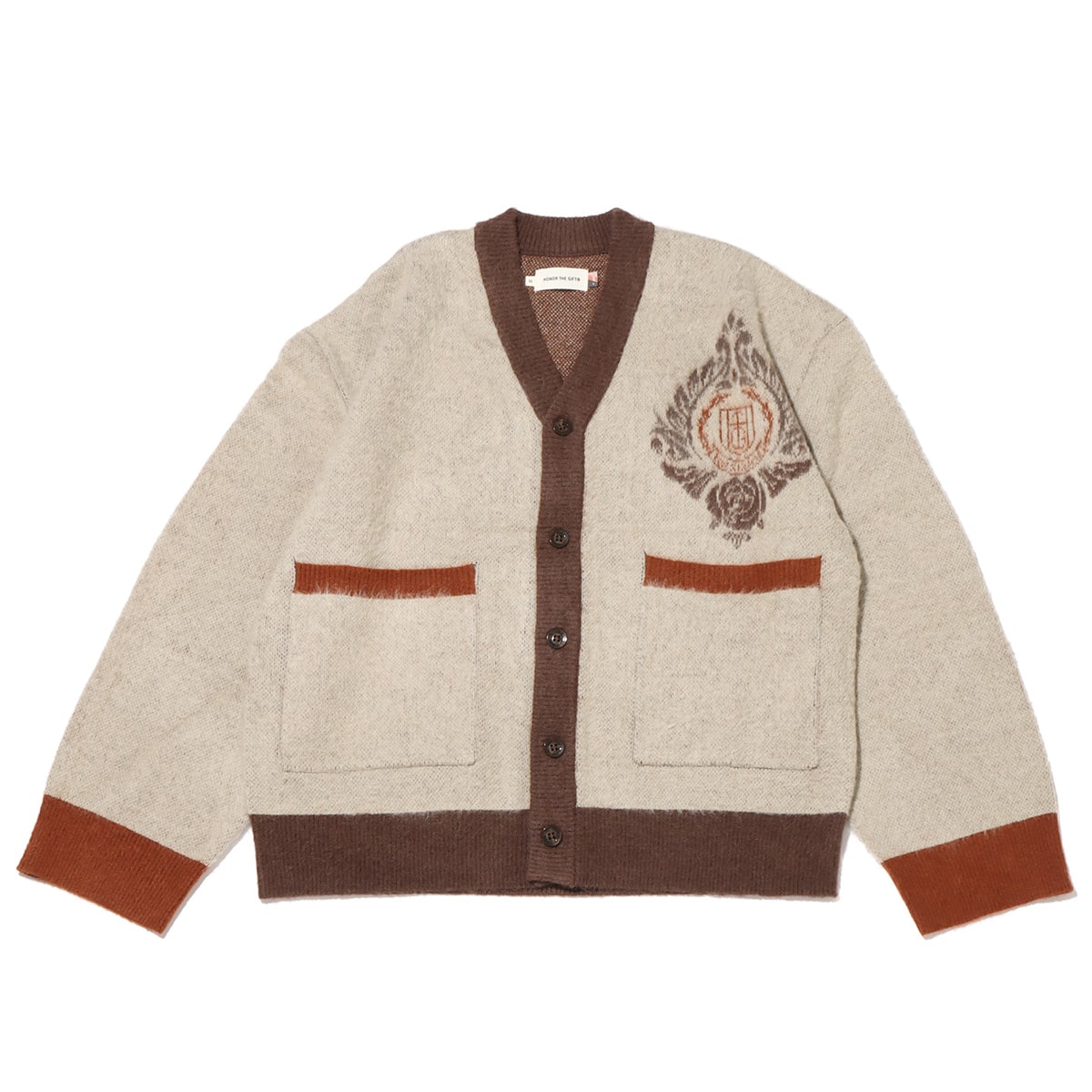 HONOR THE GIFT HTG CARDIGAN BROWN 23HO-I_photo_large