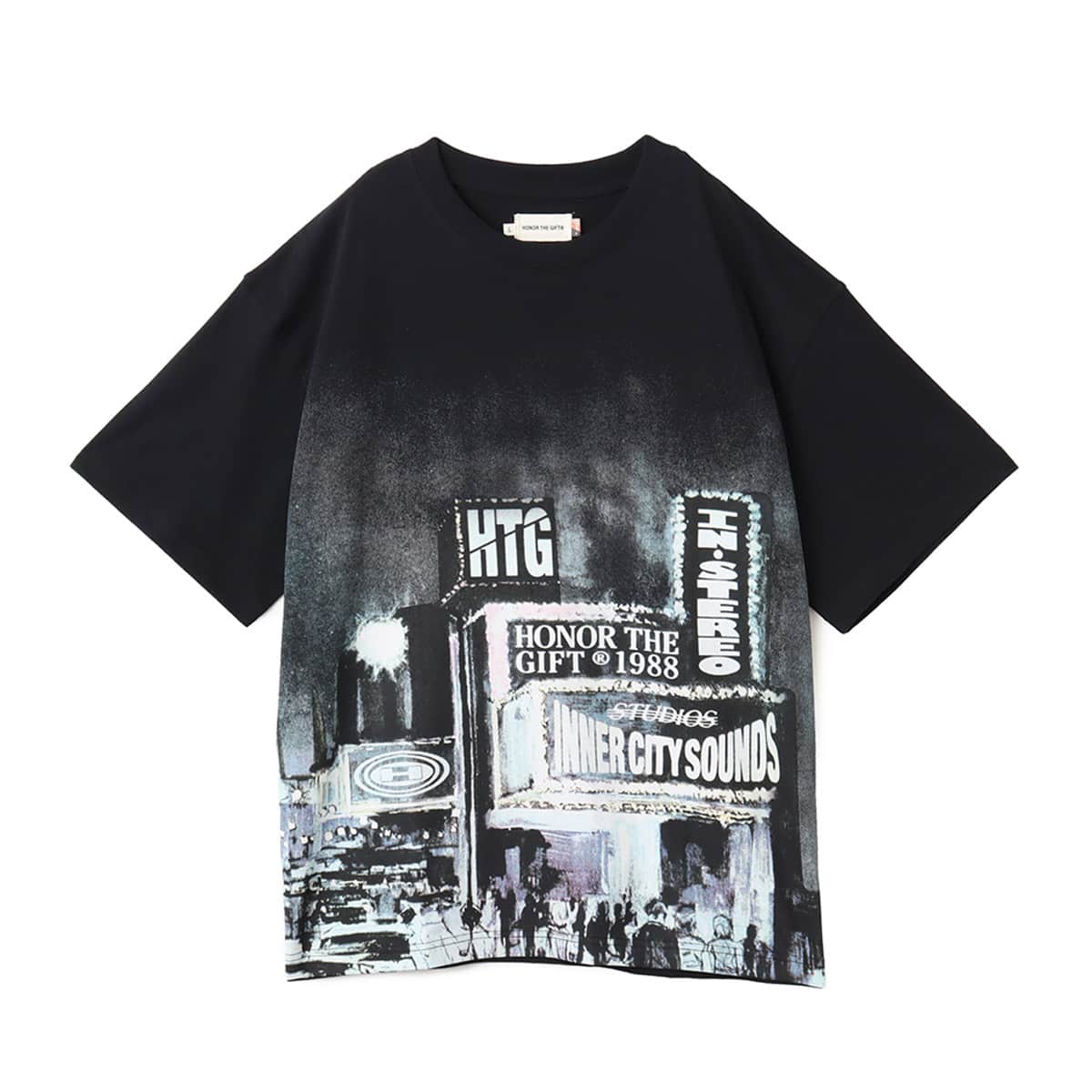 HONOR THE GIFT CITY LIGHTS TEE BLACK のメイン画像