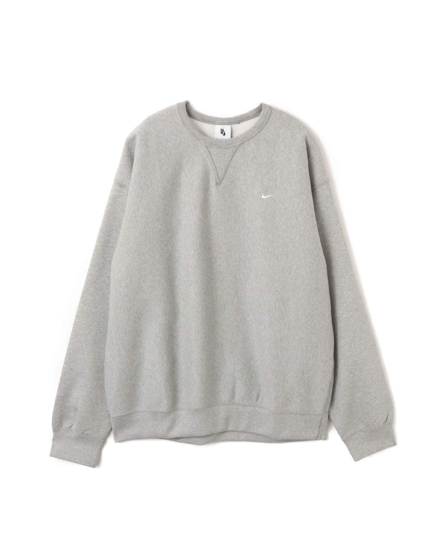 NIKE AS M NL SOLO SWSH BB CREW DK GREY HEATHER/WHITEのメイン画像