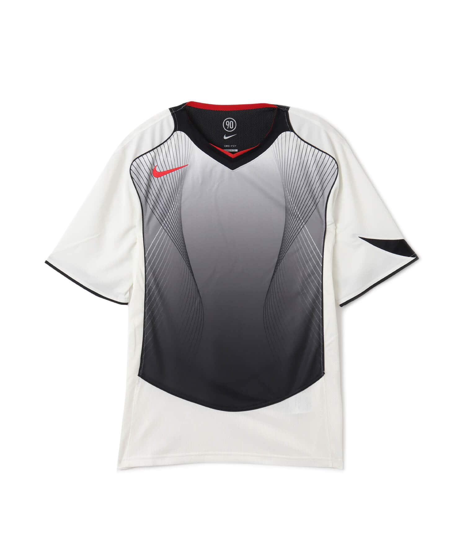 NIKE AS M NK DF T90 SS JSY SAIL/BLACK/BLACK/GYM REDのメイン画像