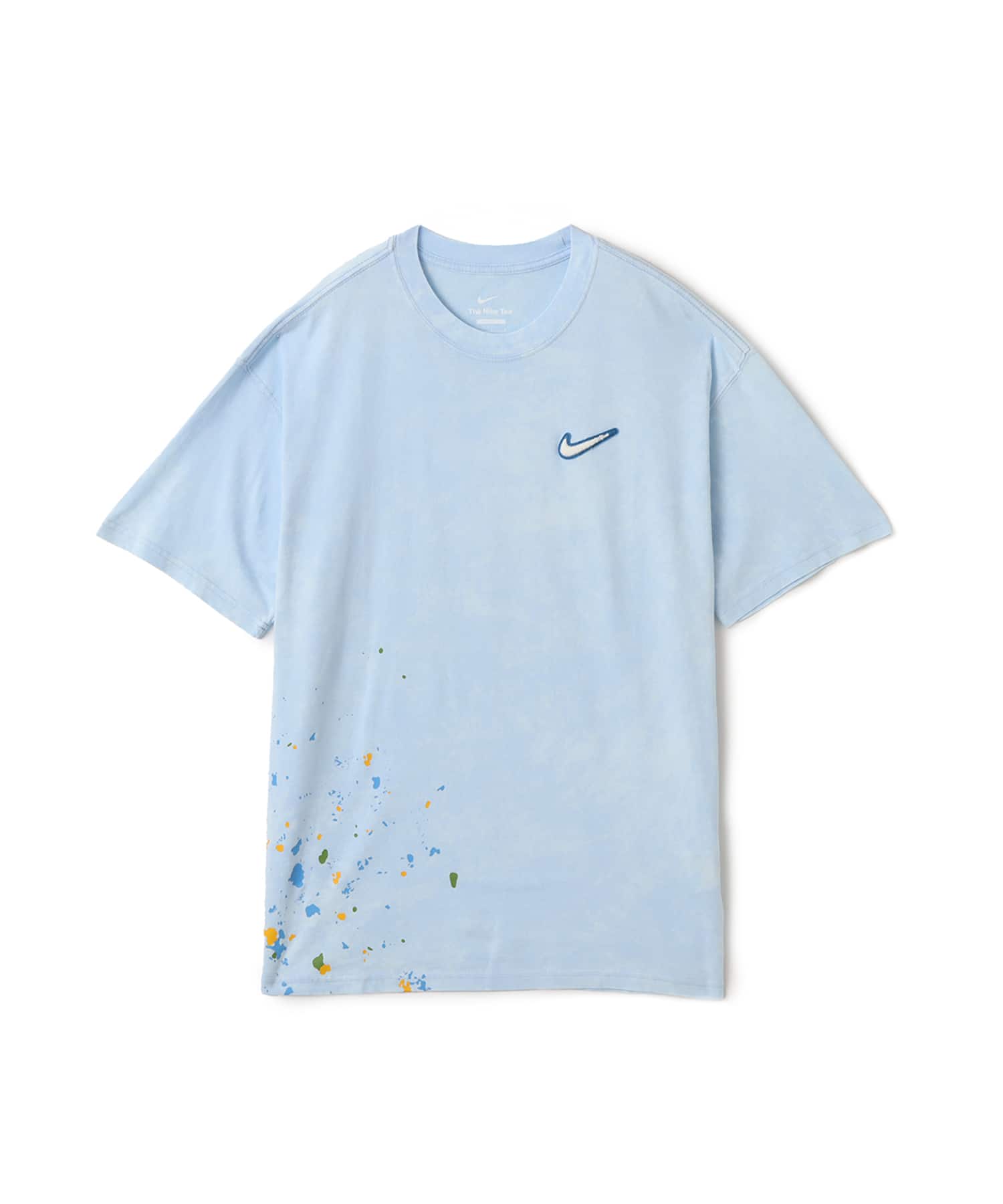 NIKE AS M NK TEE M90 PAINT CELESTINE BLUEのメイン画像