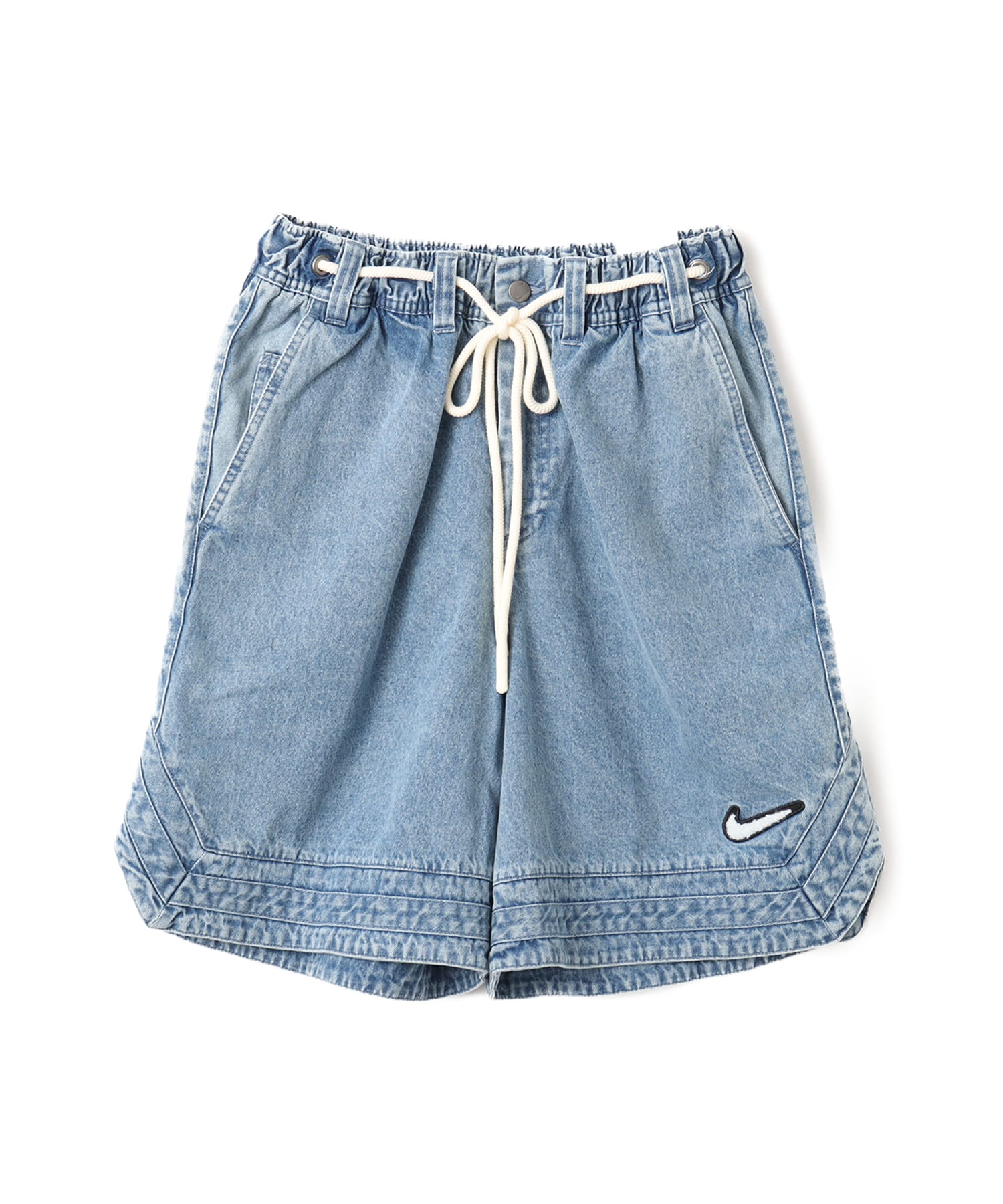 NIKE AS M NK DENIM 10IN SHORT NAOS BLUE GREY/PALE IVORYのメイン画像