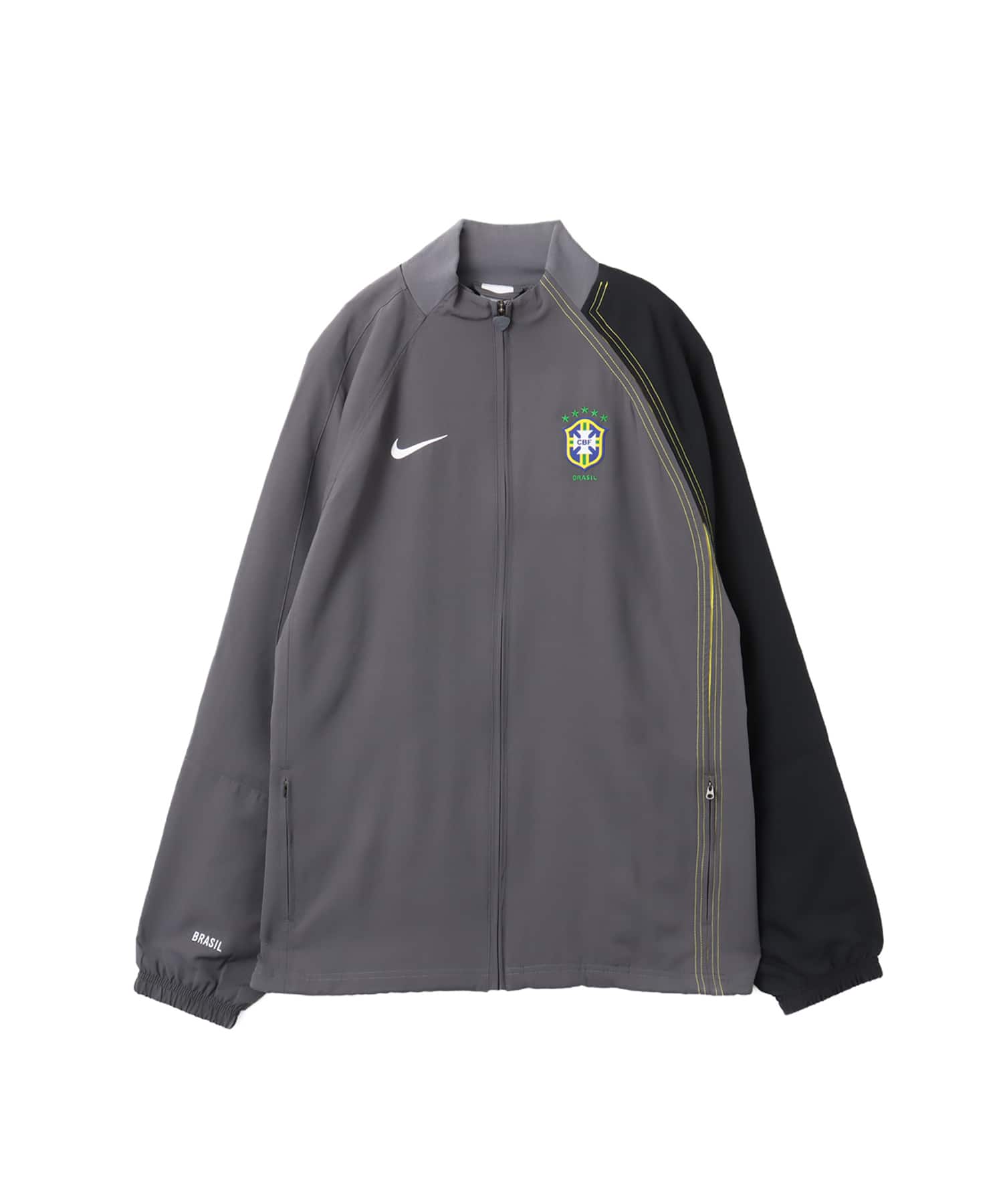 NIKE CBF 2004 M TOTAL 90 REISSUE TRACK JACKET DARK GREY/BLACK/YELLOW STRIKE/WHITEのメイン画像