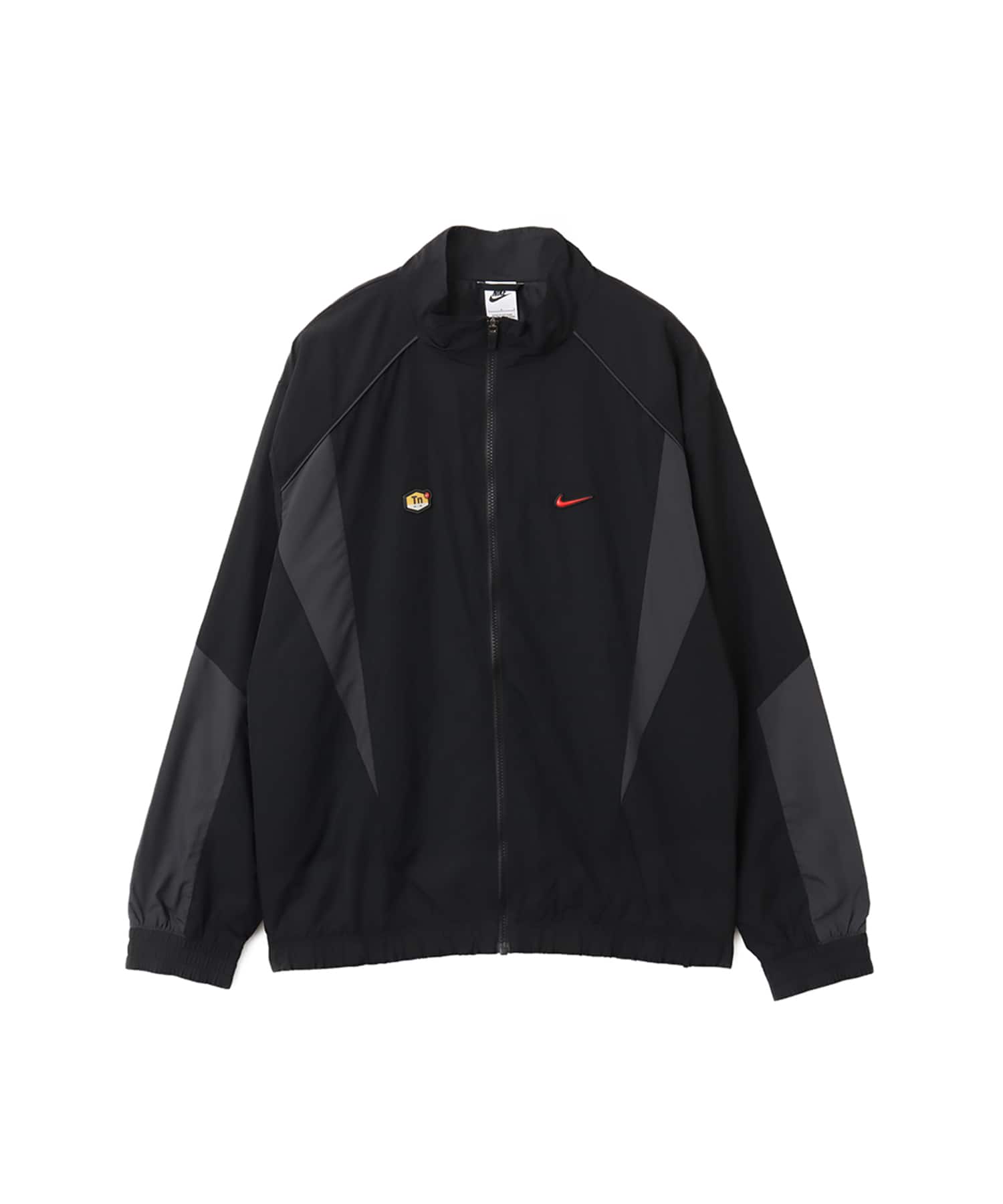 NIKE M NSW TN TRACKTOP WVN BLACK/DK SMOKE GREY/UNIVERSITY REDのメイン画像
