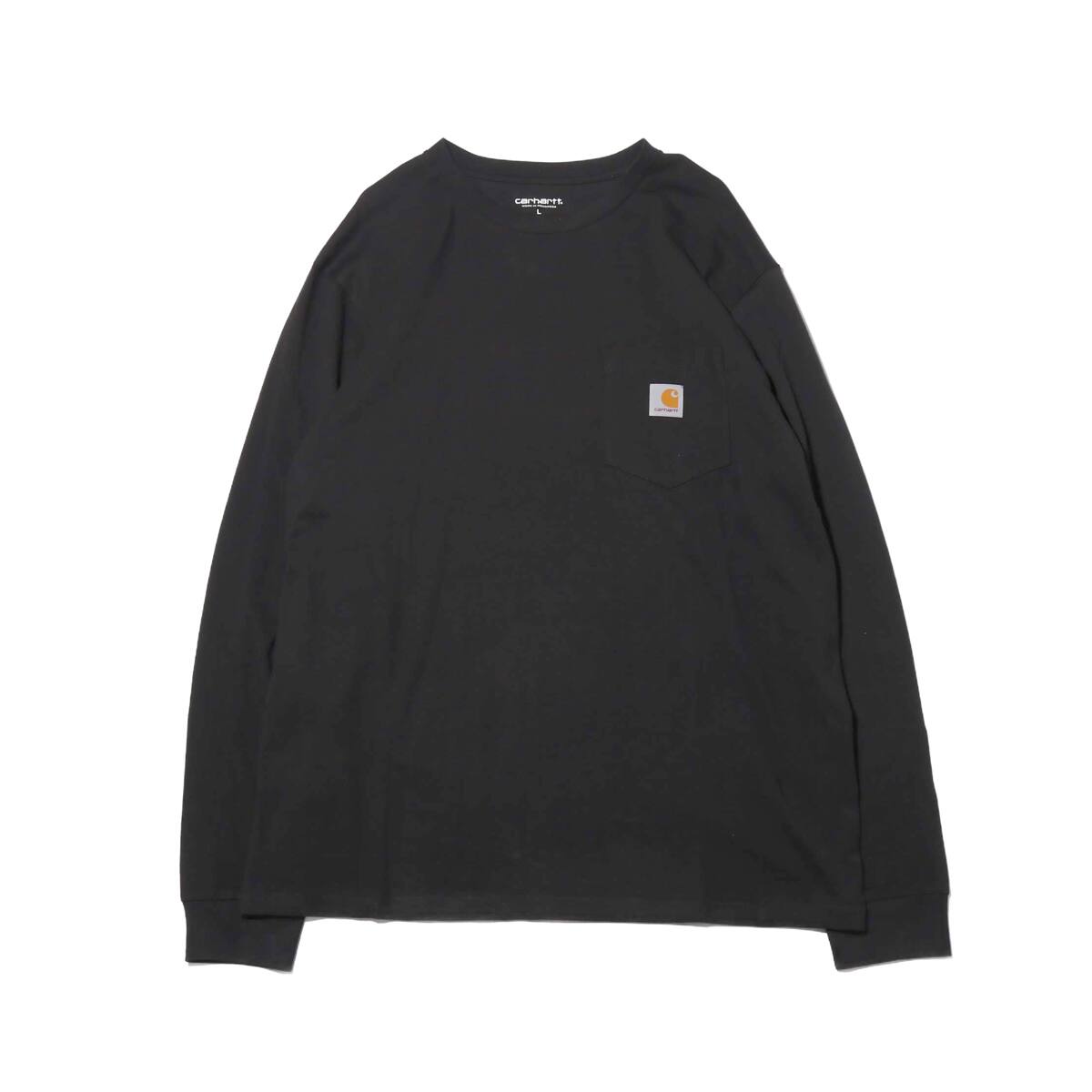 CARHARTT L/S POCKET T-SHIRT BLACK 19SS-Iのメイン画像