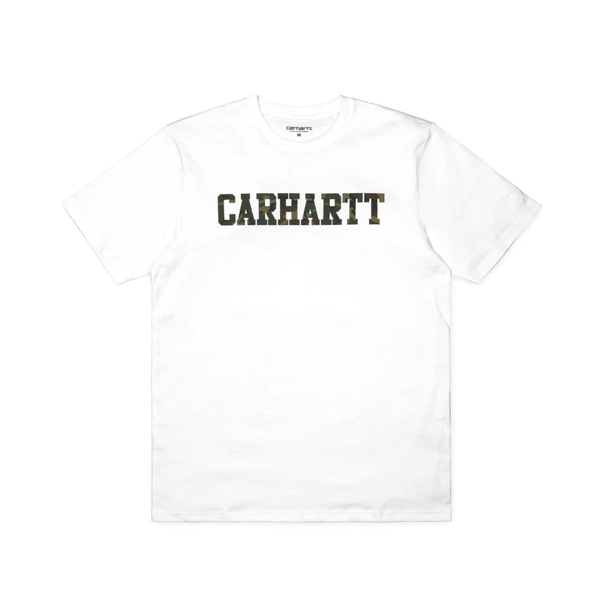 CARHARTT S/S COLLEGE T-SHIRT White/Camo 18FW-I_photo_large