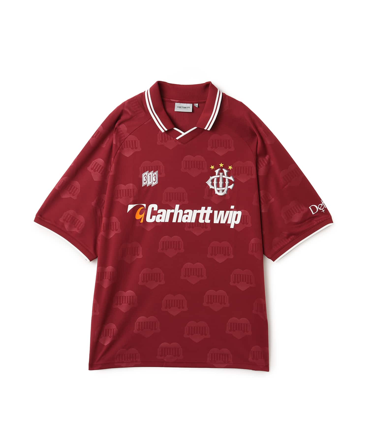 CARHARTT S/S HARTT'S FOOTBALL T-SHIRT Heart Train Jacquard